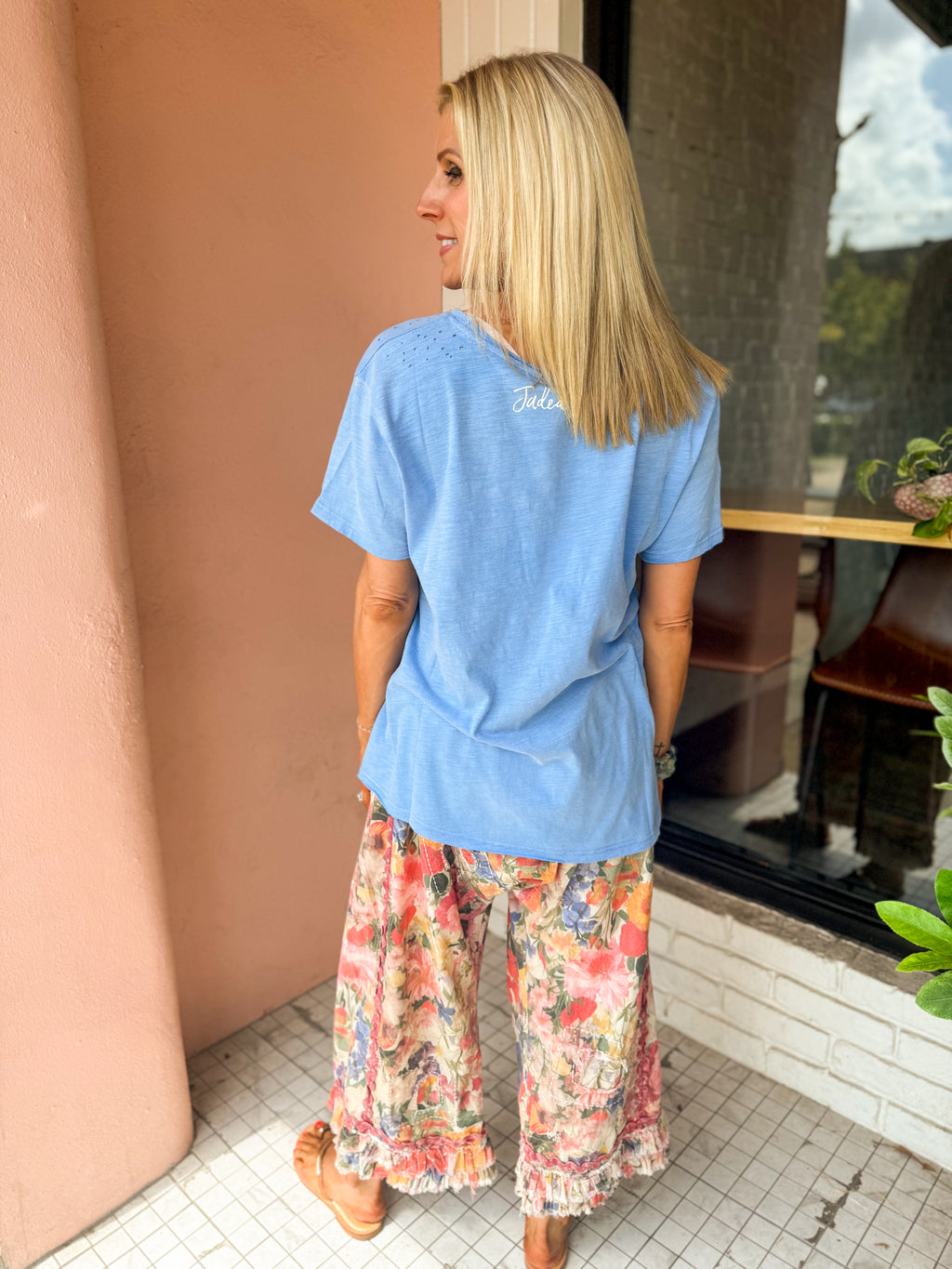 BLUE Peace & Love Tee