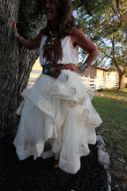 Parchment Dreams Skirt - Urban Mills Boutique