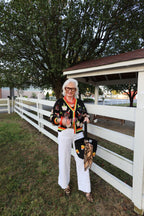 Halloween CANDY APPLE Cardi - Urban Mills Boutique