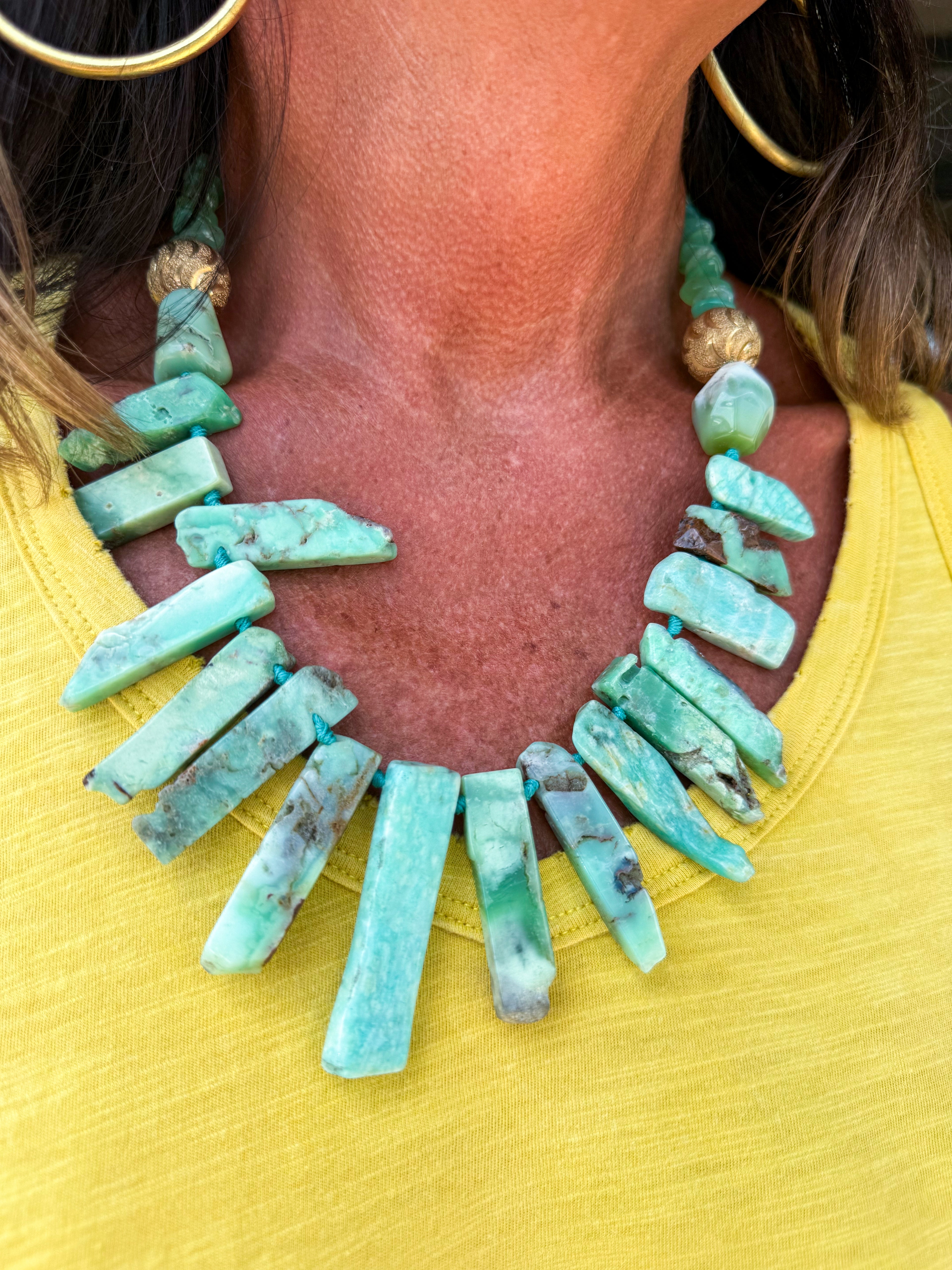 Sea Sediment Jasper Necklace