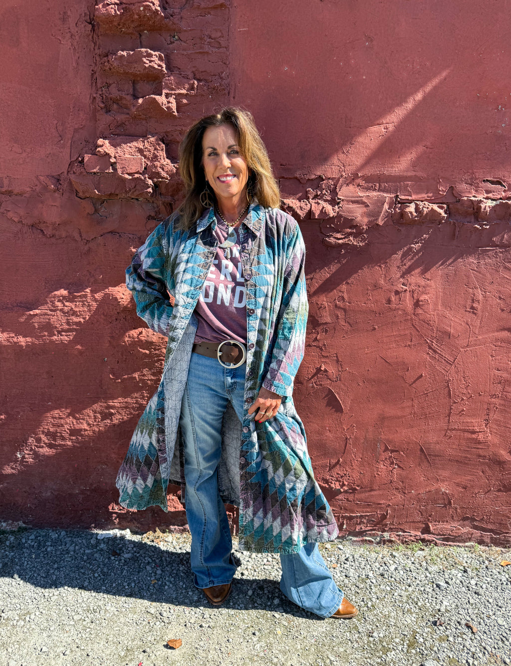 Diamond Patchwork Jacket OS - Urban Mills Boutique