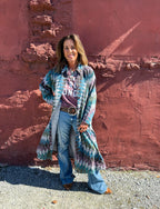 Diamond Patchwork Jacket OS - Urban Mills Boutique