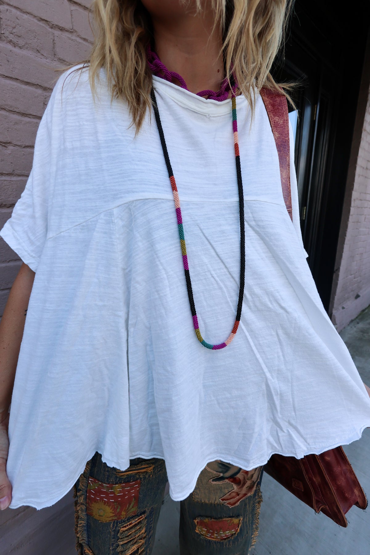 WHITE Oversized Top