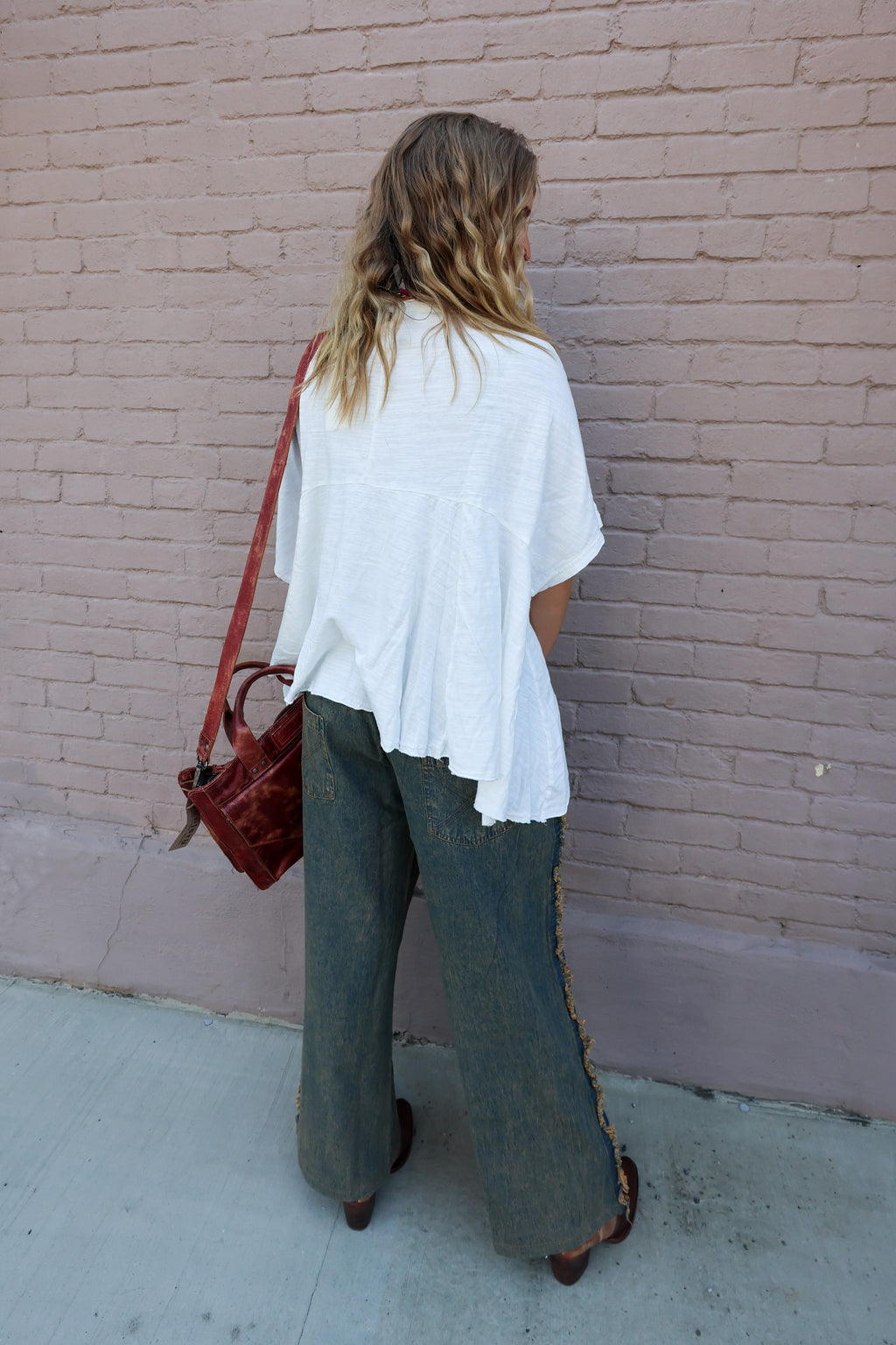 WHITE Oversized Top