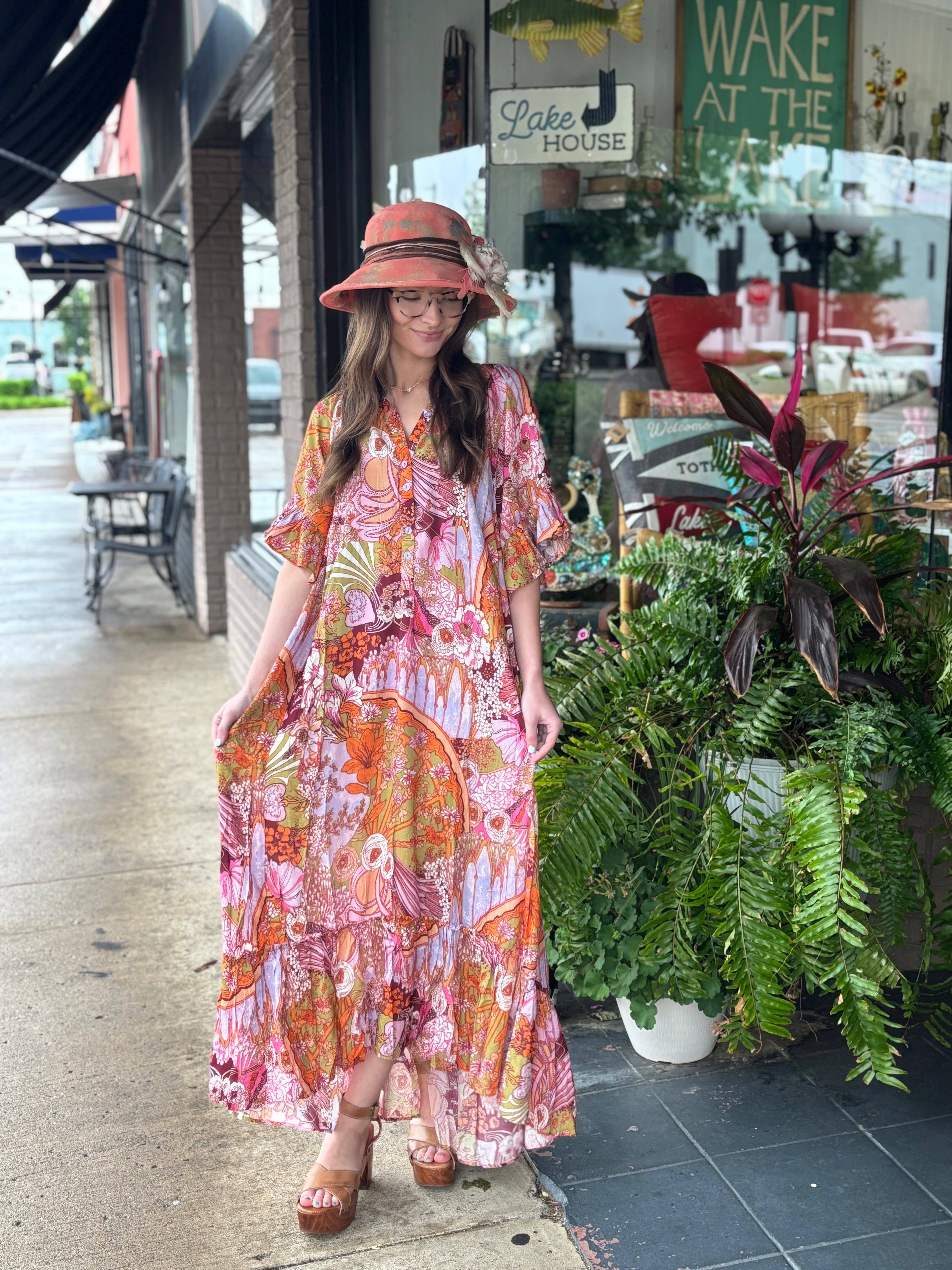 Go With The Flow Dress - Urban Mills Boutique