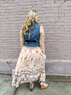 Dark Chambray Vest - Urban Mills Boutique