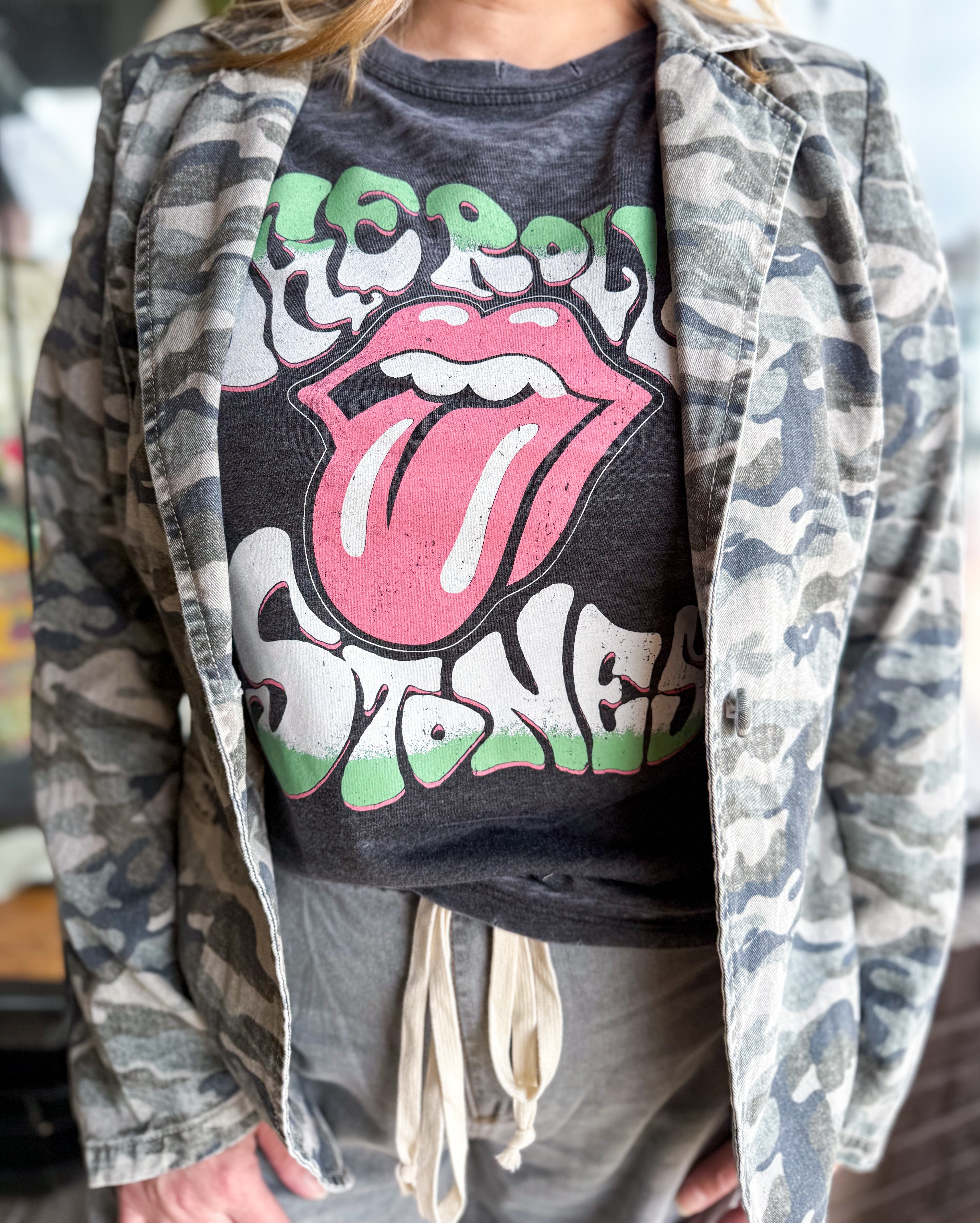 Rolling Stones Burn Out Tee