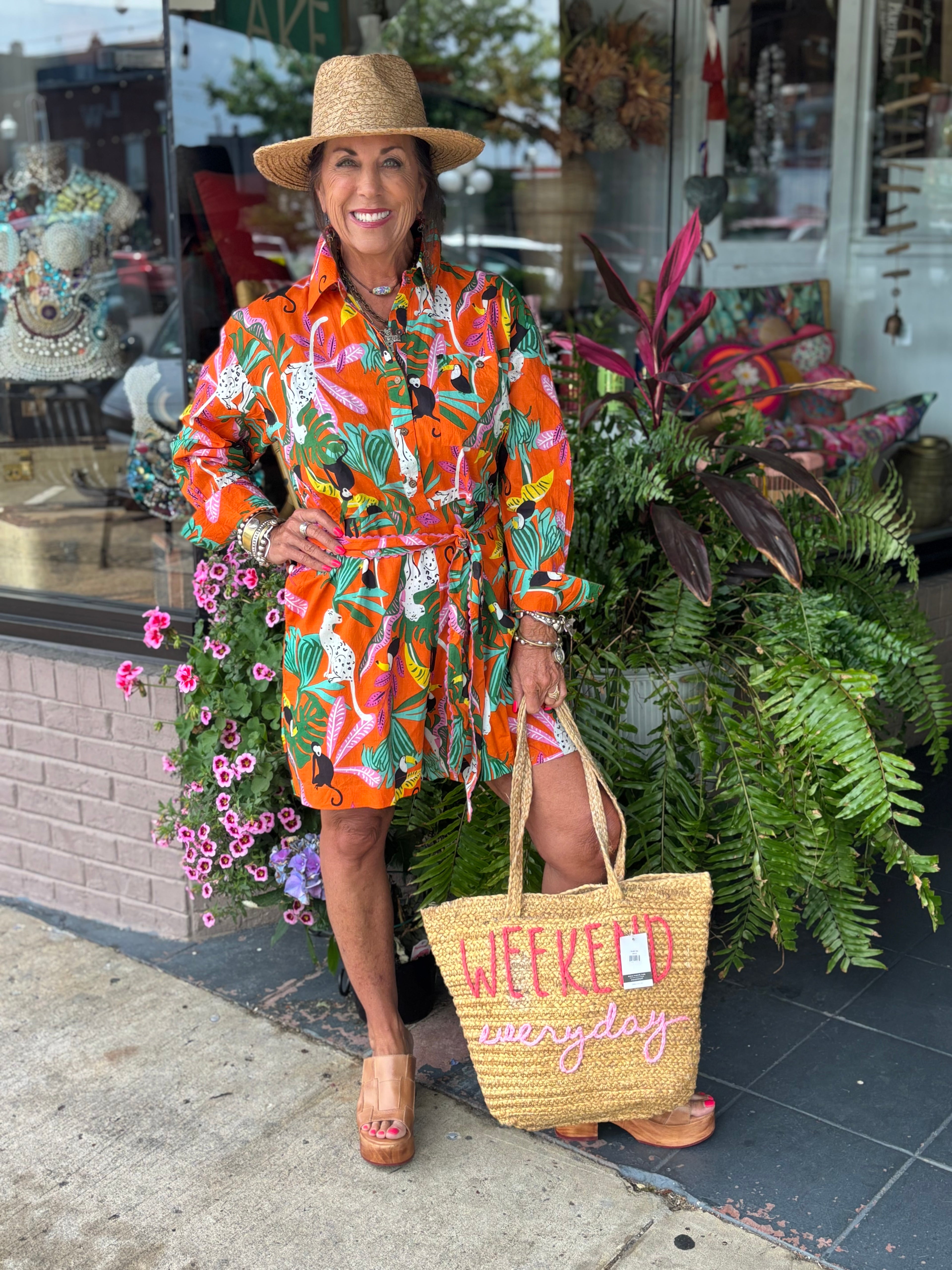 Tropical Romper - Urban Mills Boutique