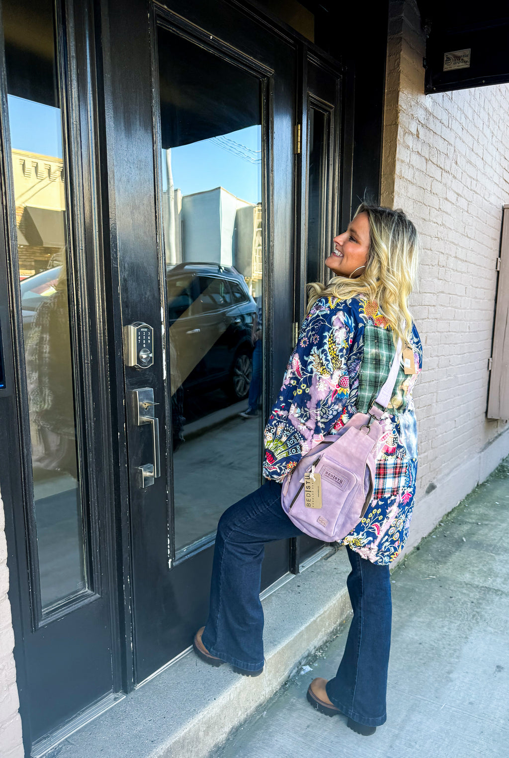 Blue Flannel - Urban Mills Boutique