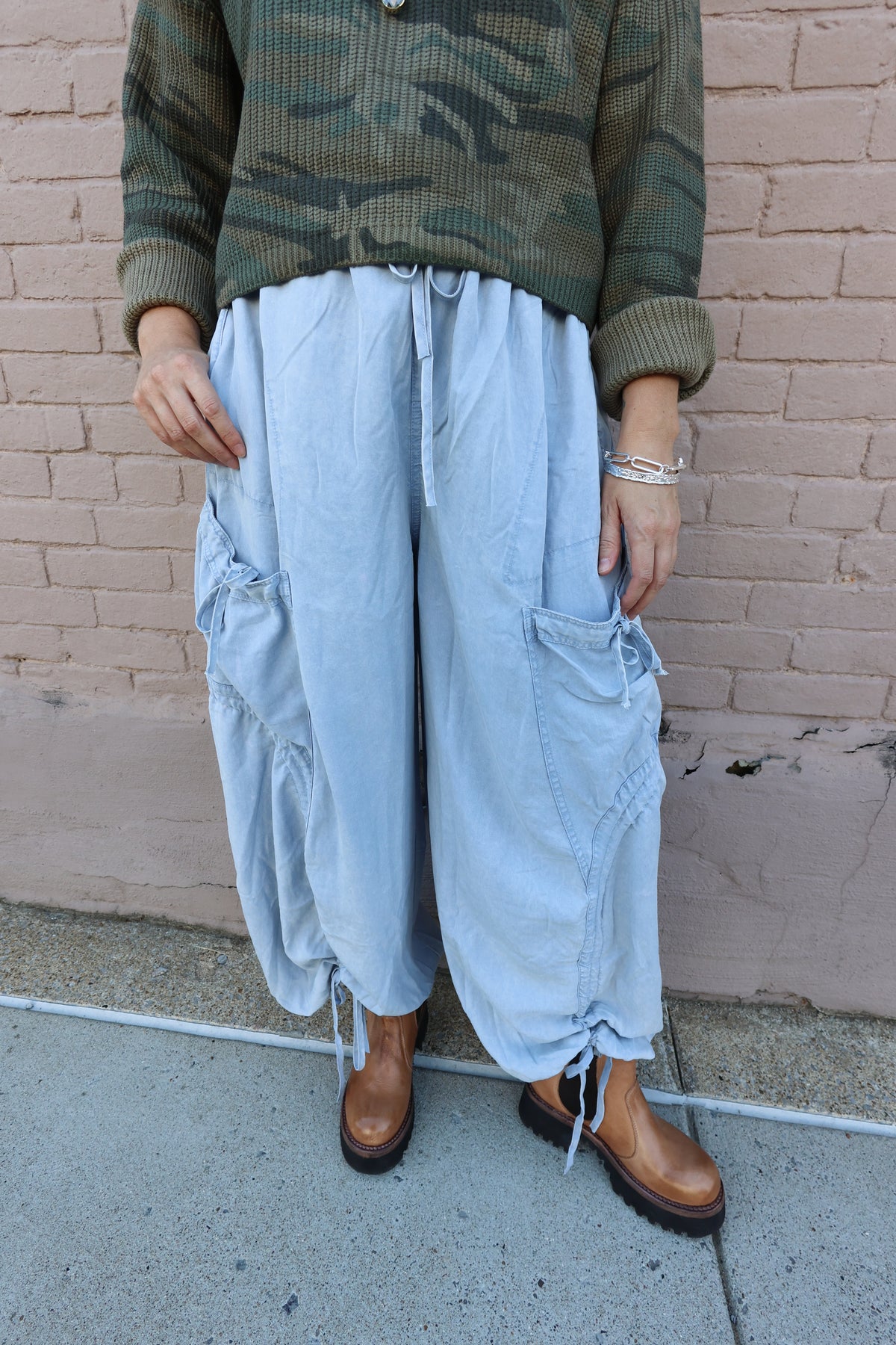 BLUE Cargo Pants