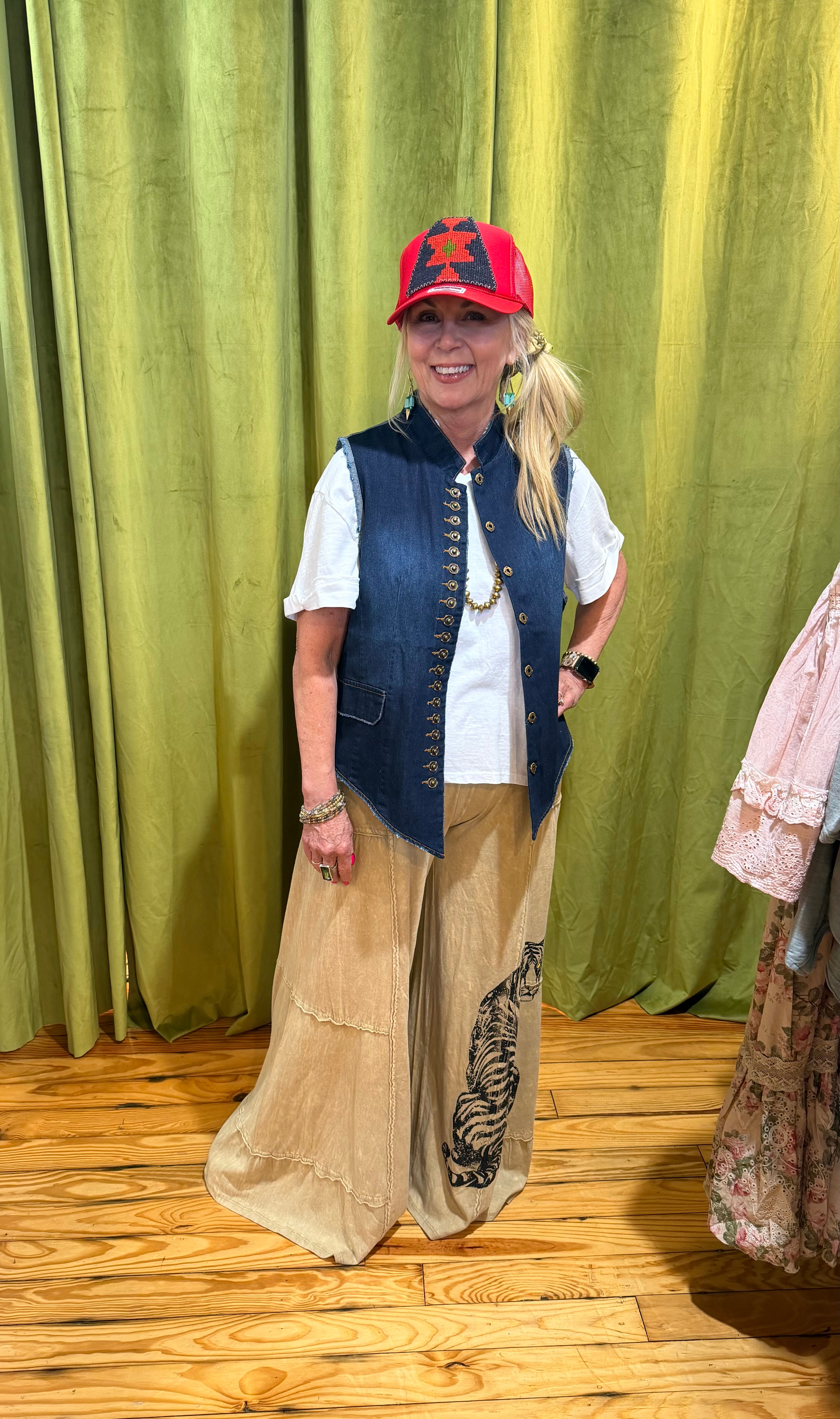 TIGER IVORY Pants - Urban Mills Boutique