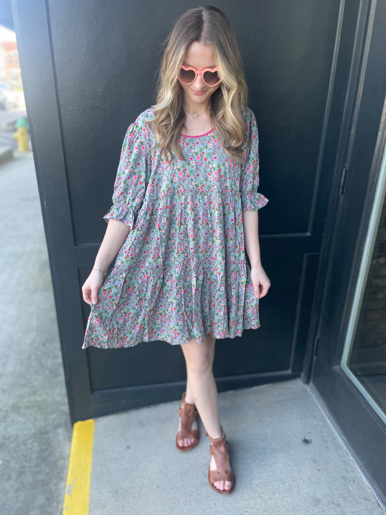 Collette Short Dress - Urban Mills Boutique 