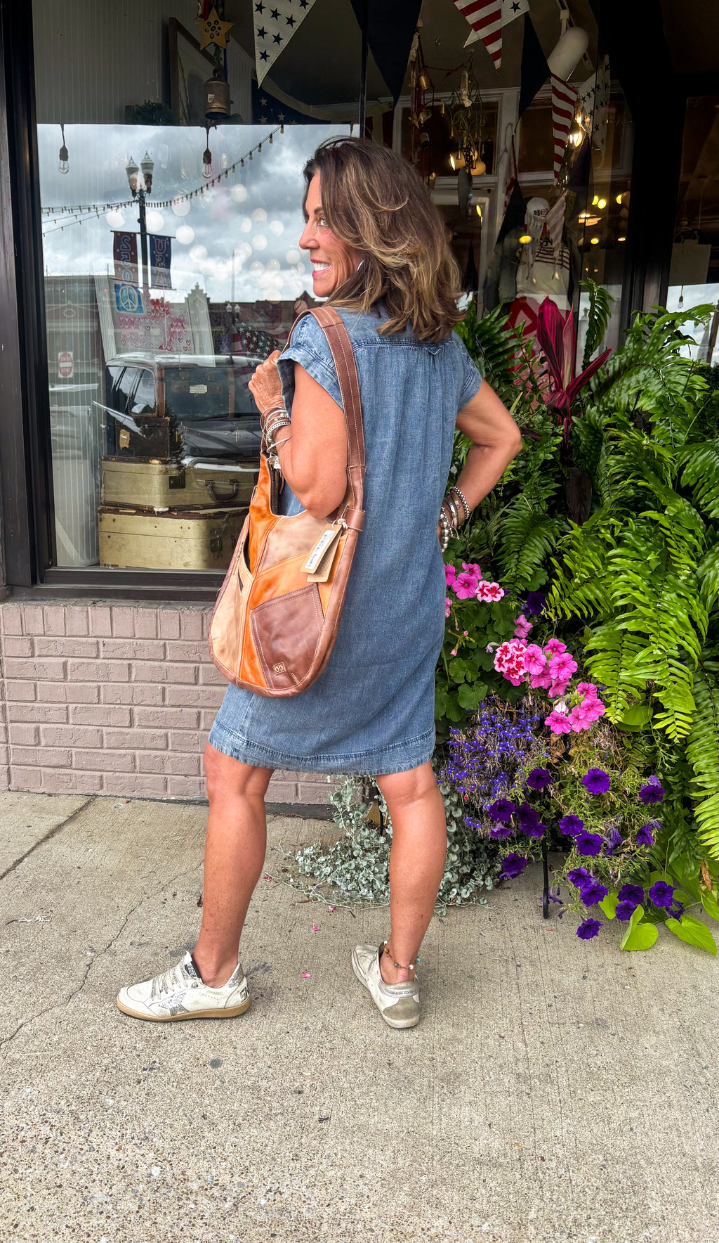 Denim Dress - Urban Mills Boutique