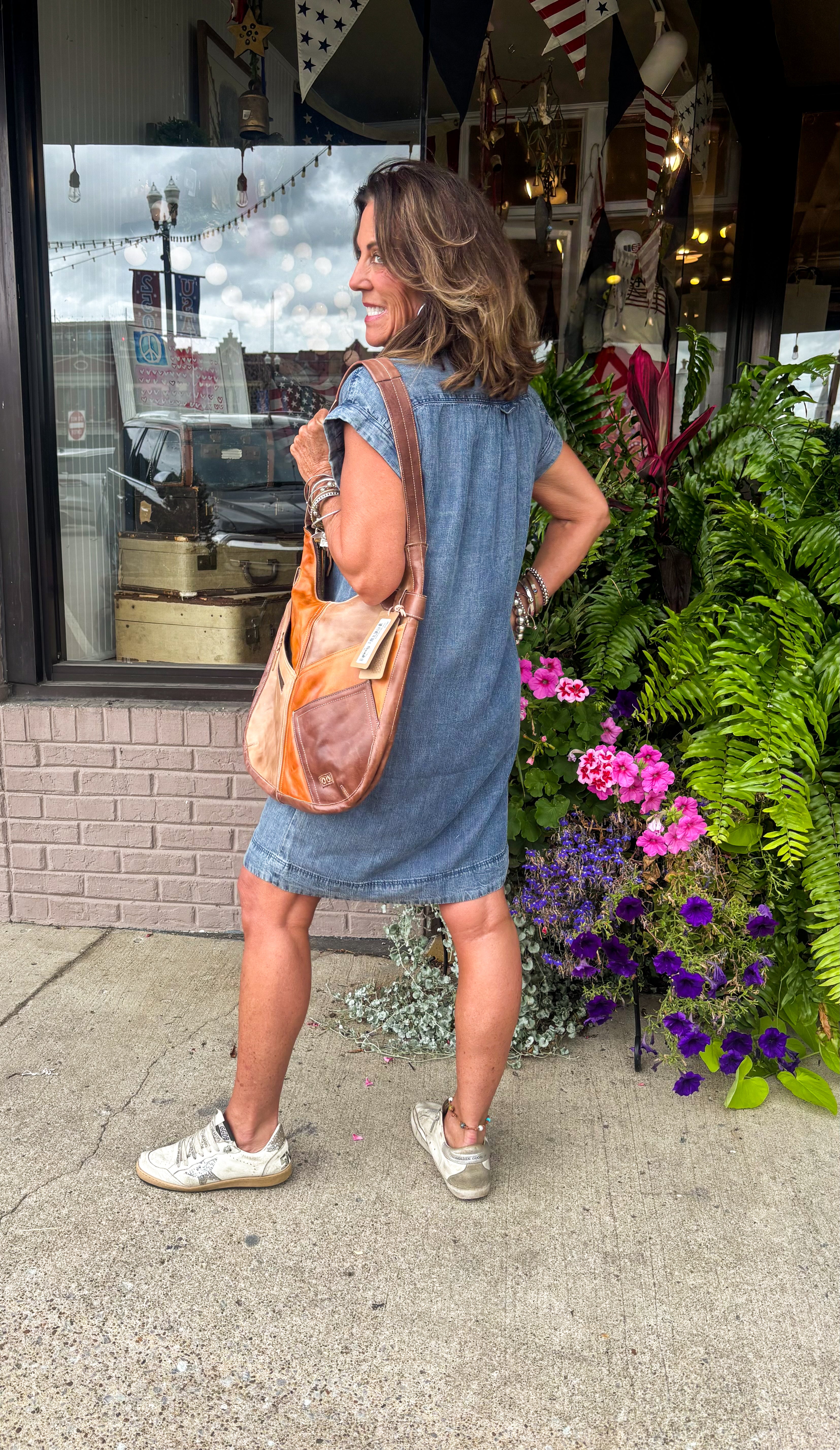 Denim Dress - Urban Mills Boutique