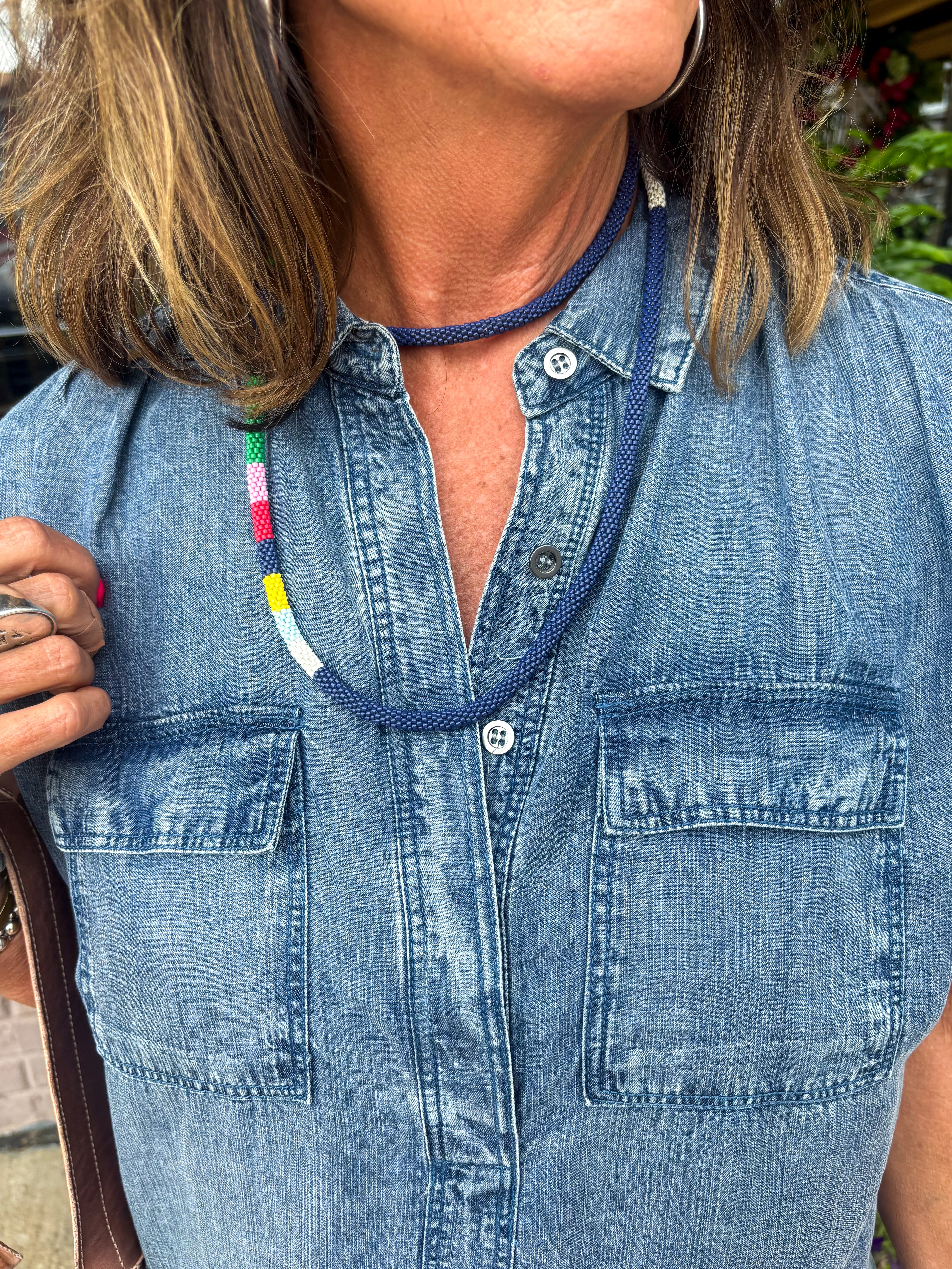 ALLIE Long Bead Necklace