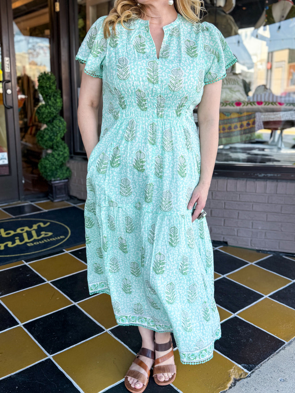 Sea Worthy Dress - Urban Mills Boutique