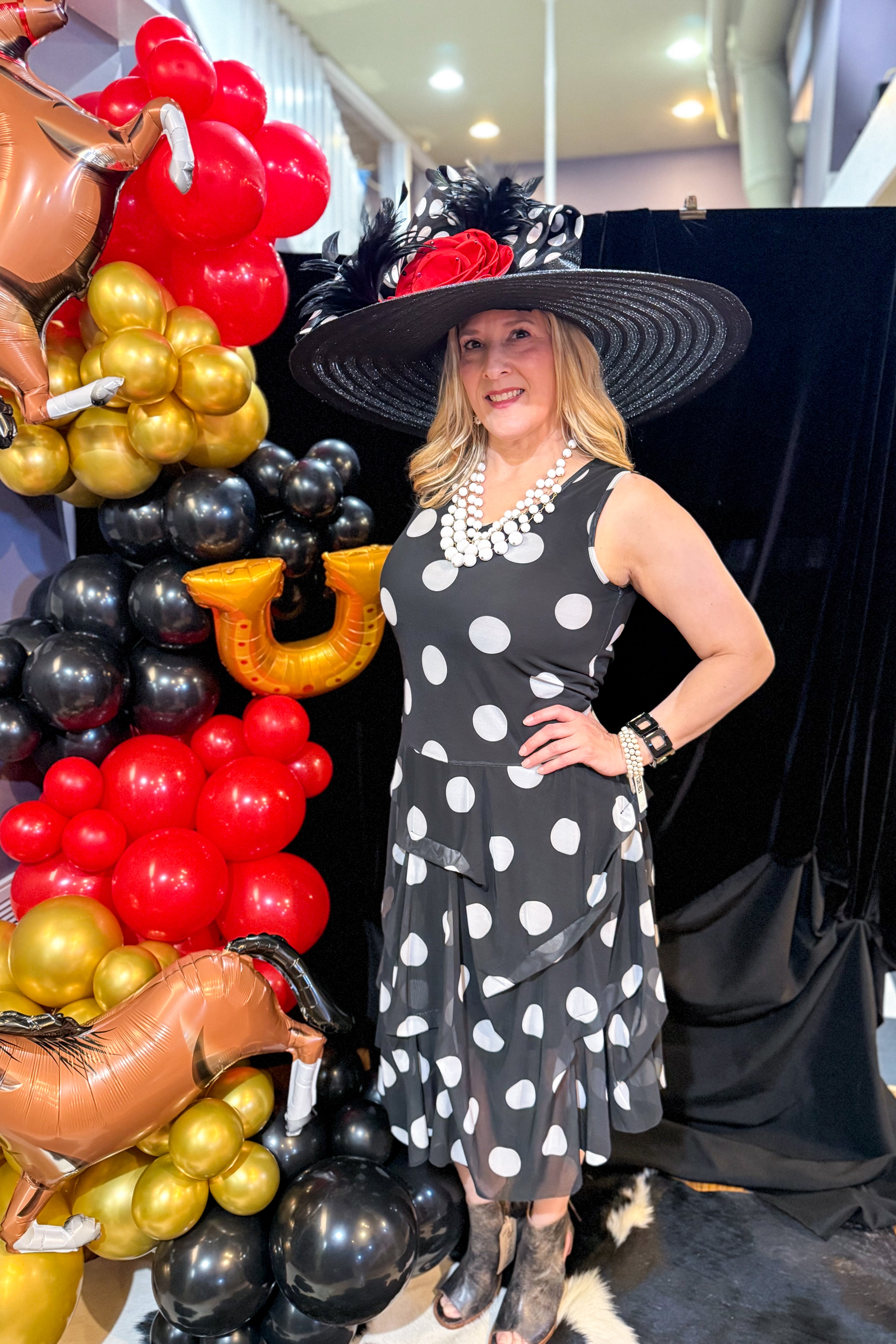 Dalmation Martha Dress