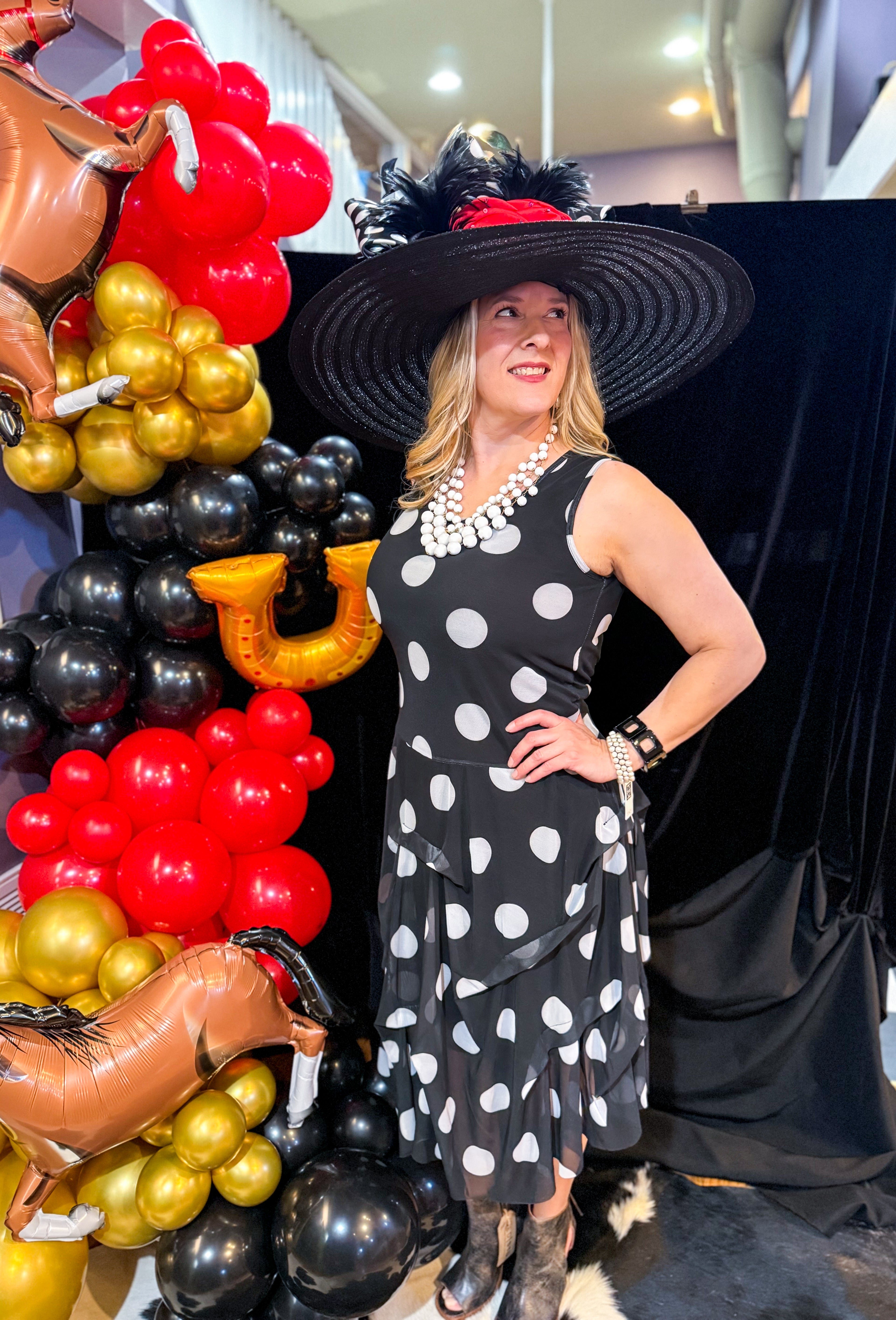 Dalmation Martha Dress