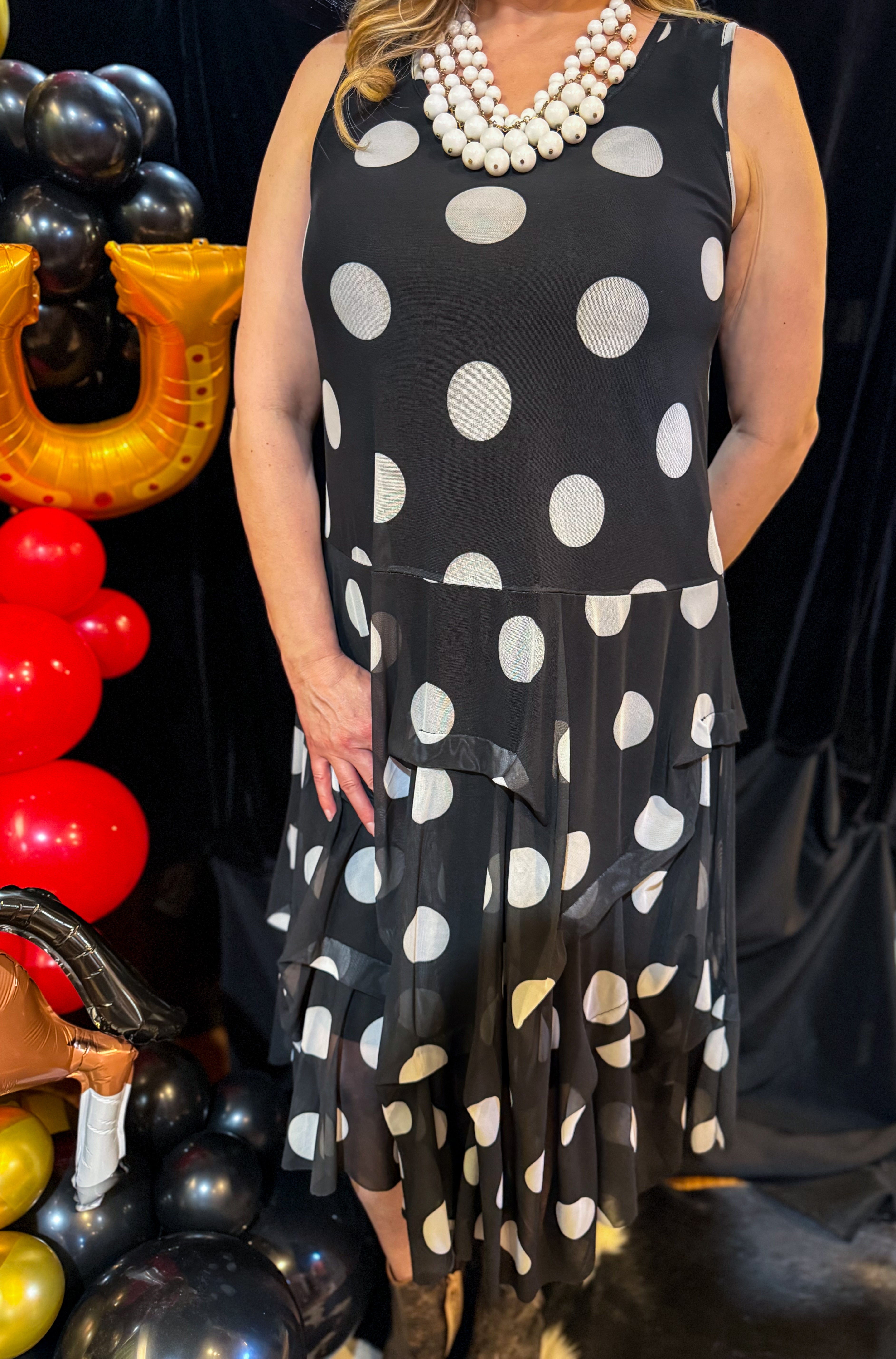 Dalmation Martha Dress