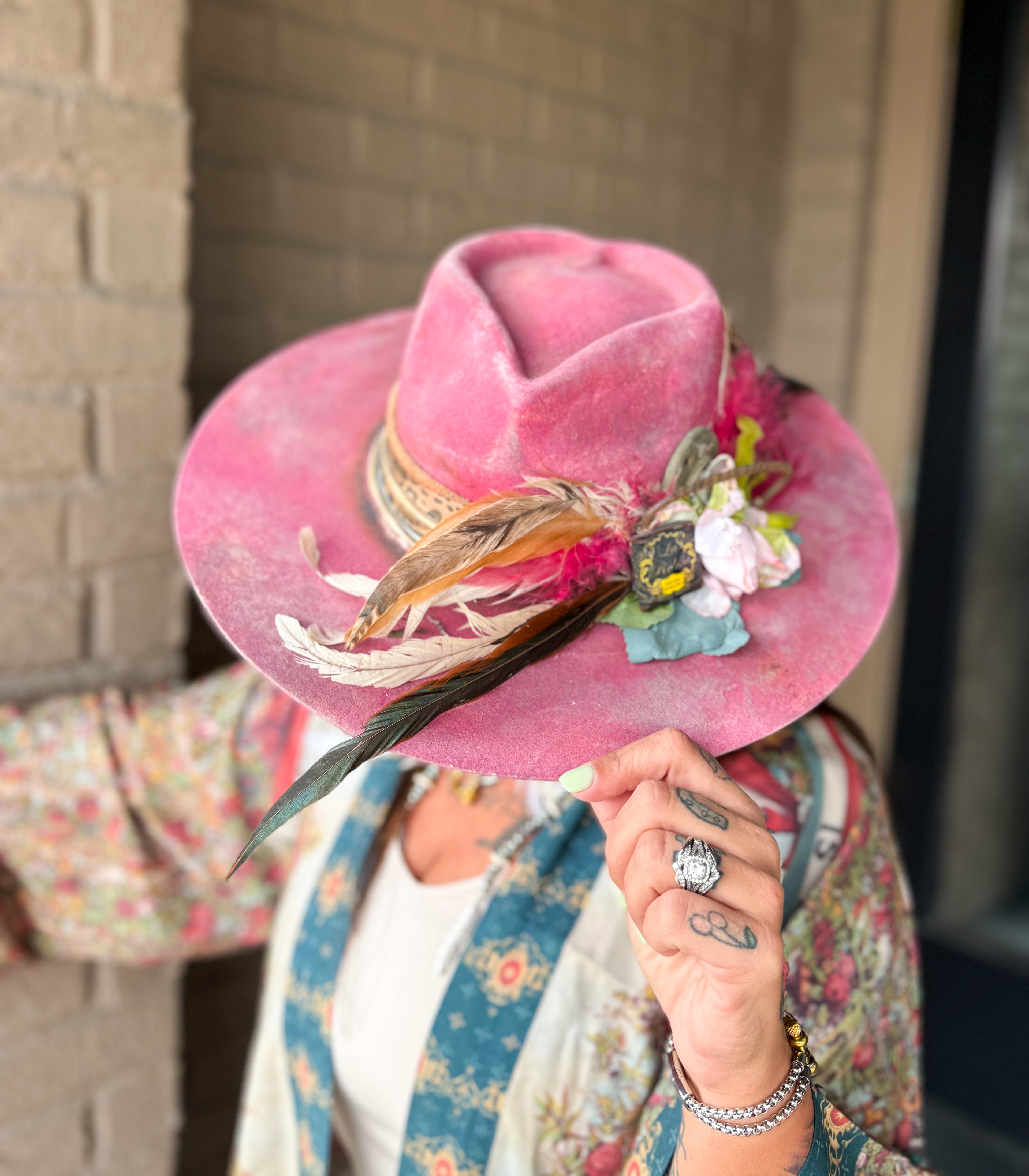 Crop Love Revolution Horse Kimono