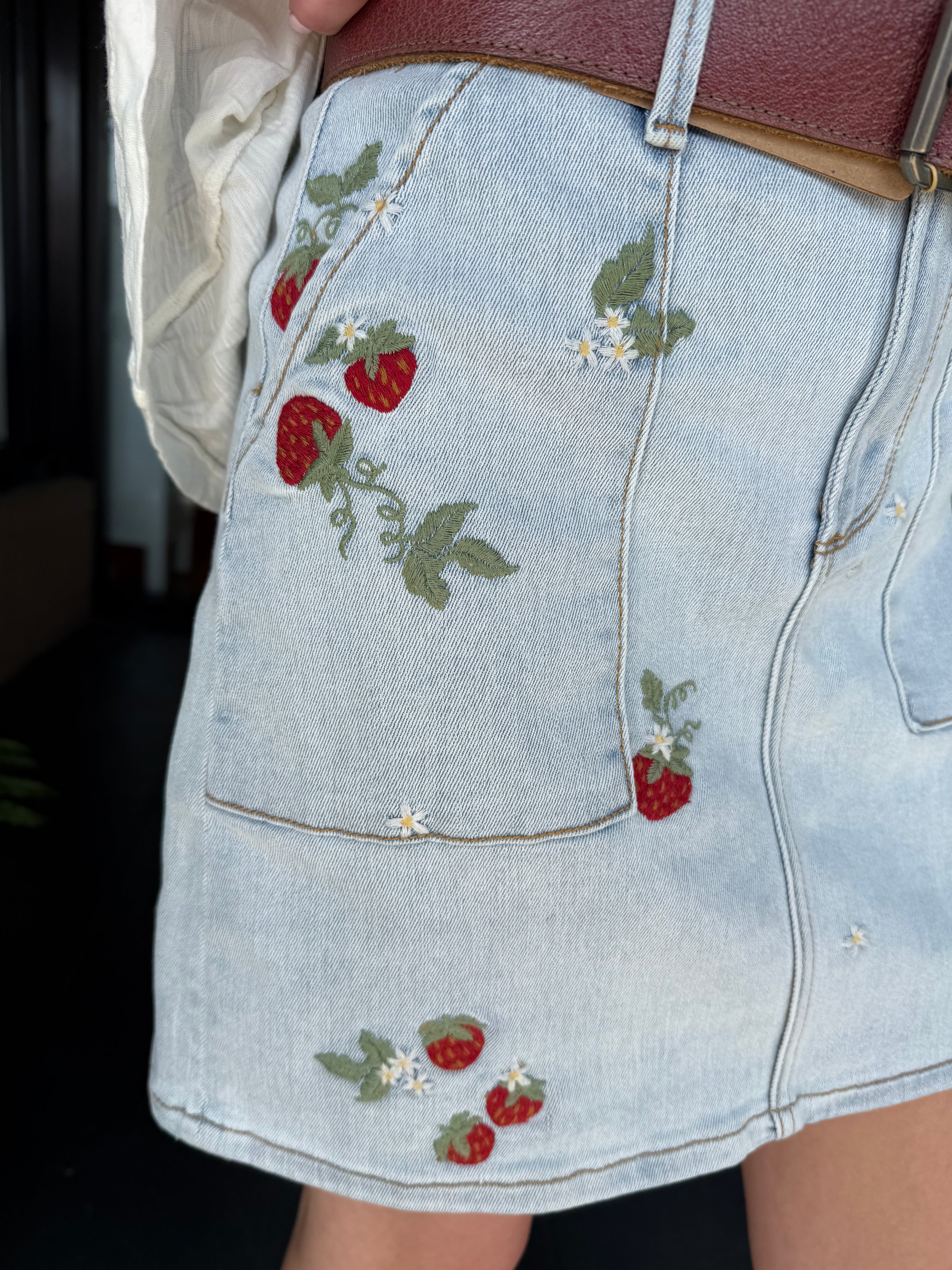 Strawberry Skirt - Urban Mills Boutique