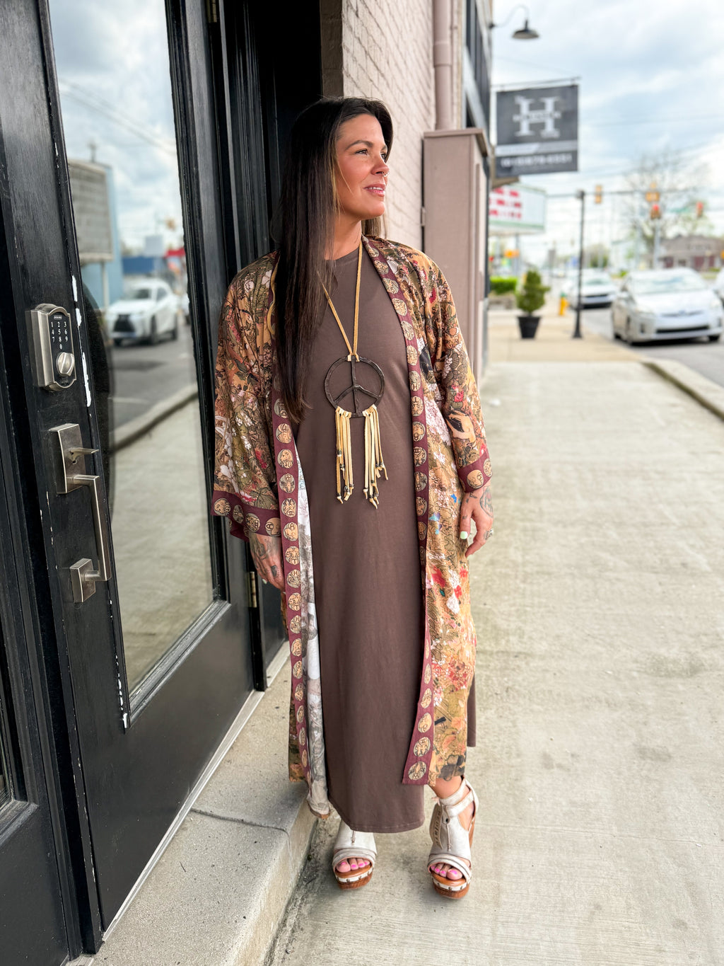 Zodiac Kimono - Urban Mills Boutique