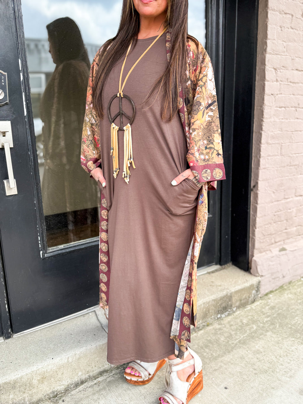 Zodiac Kimono - Urban Mills Boutique