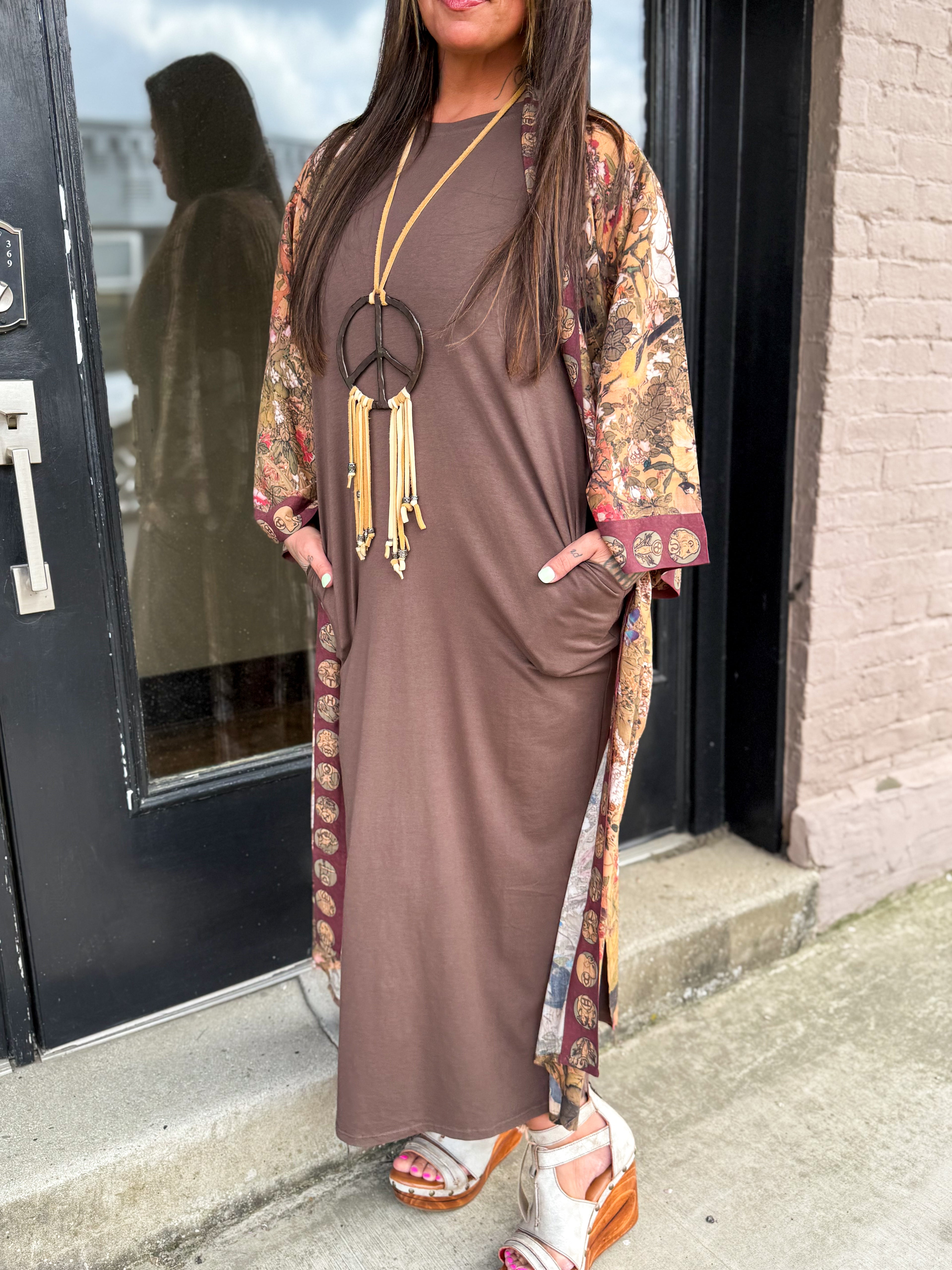 Zodiac Kimono - Urban Mills Boutique
