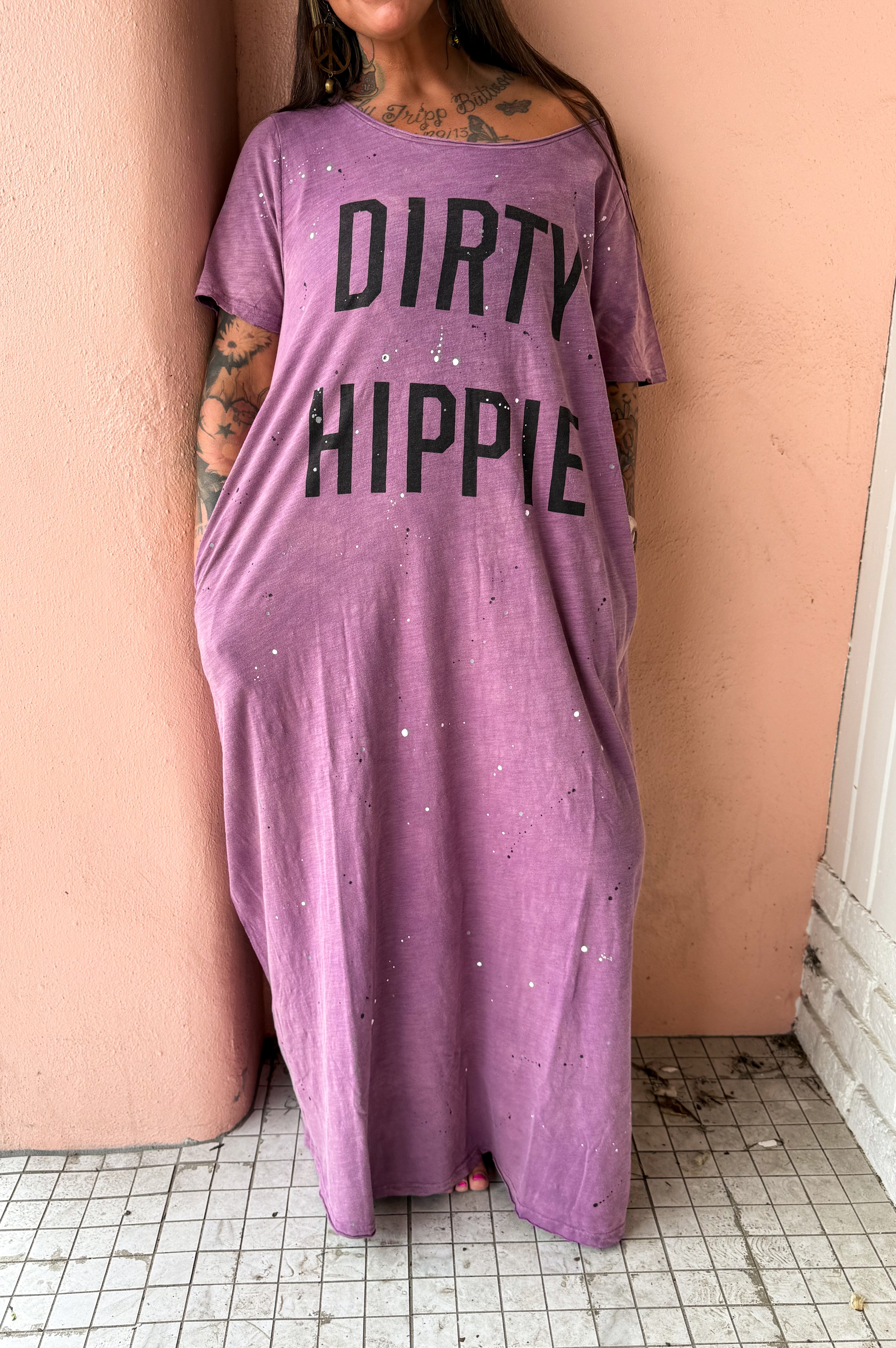 Dirty Hippie Dress - Urban Mills Boutique