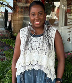 Crochet Flower Tank - Urban Mills Boutique