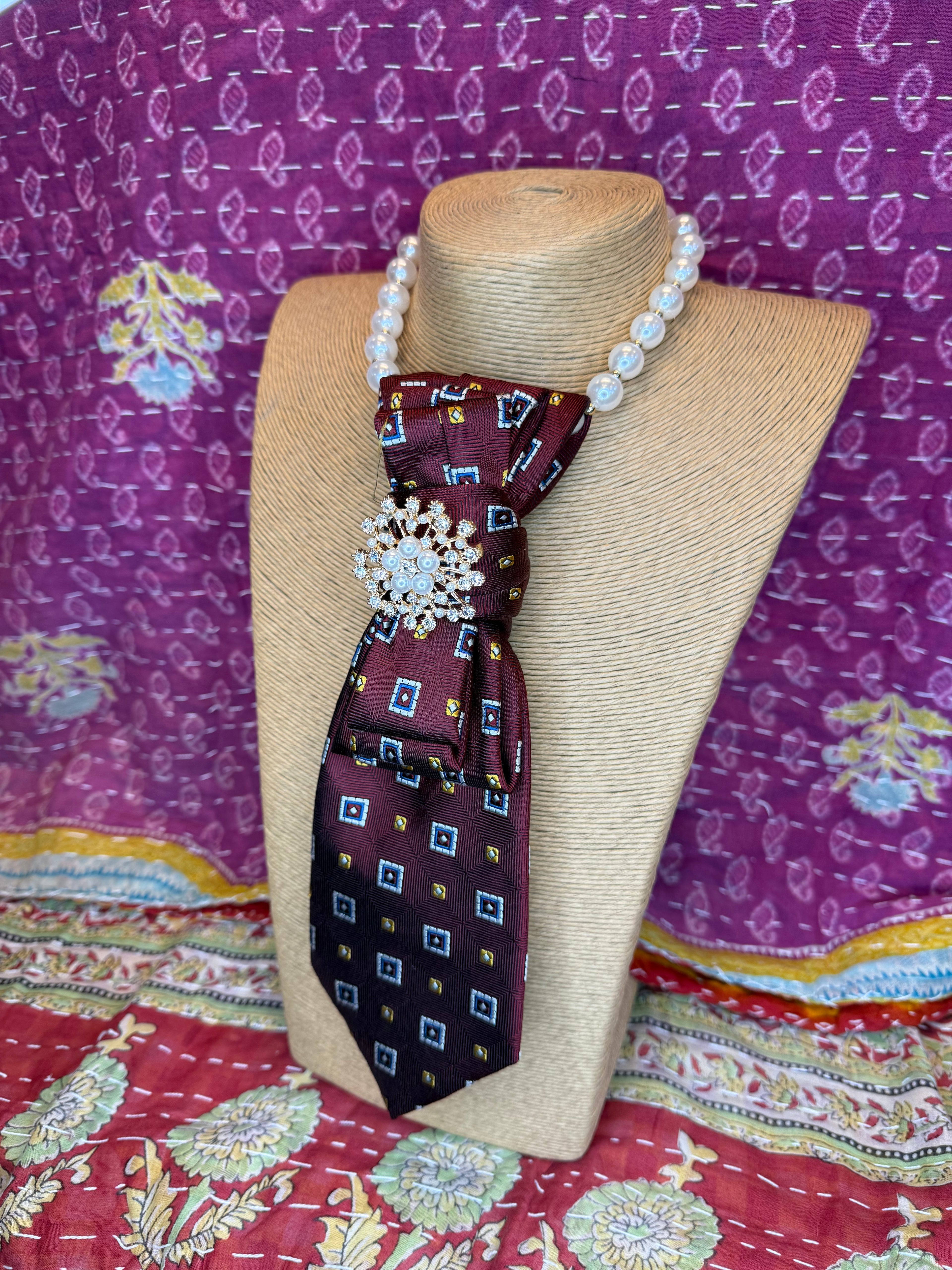 Tie Necklace 10 - Urban Mills Boutique
