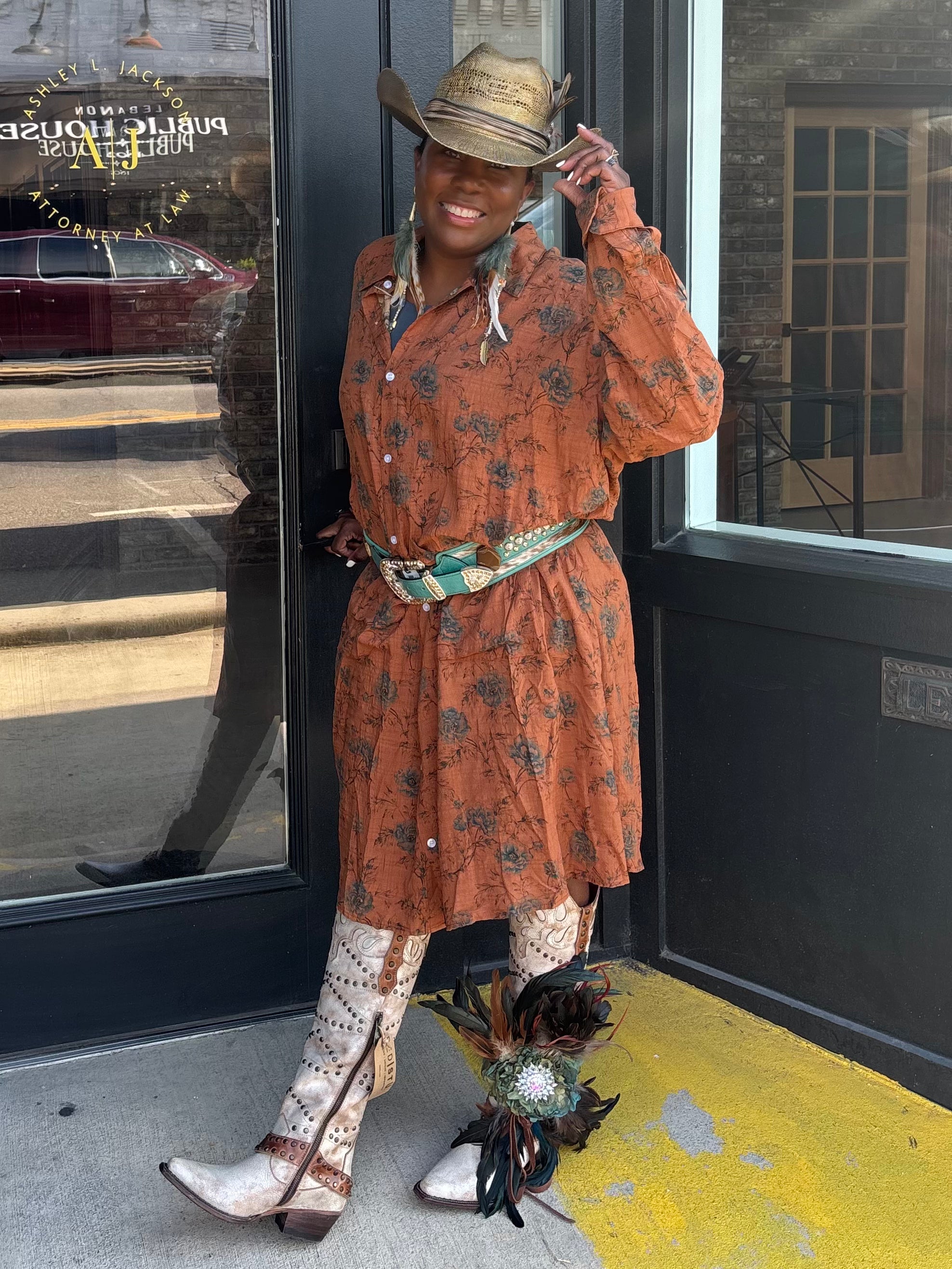 Cottage Meadows Duster - Urban Mills Boutique