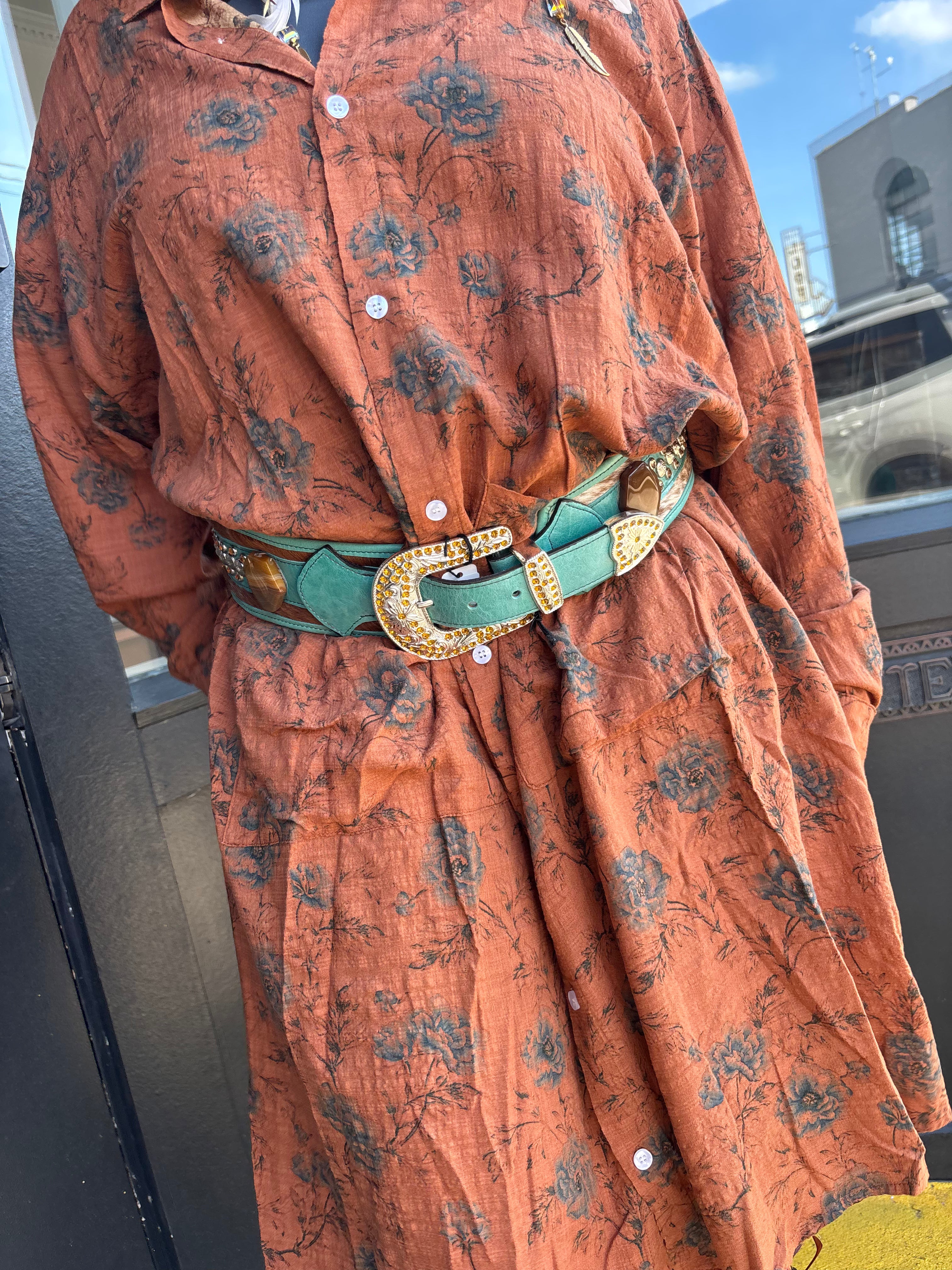 Cottage Meadows Duster - Urban Mills Boutique