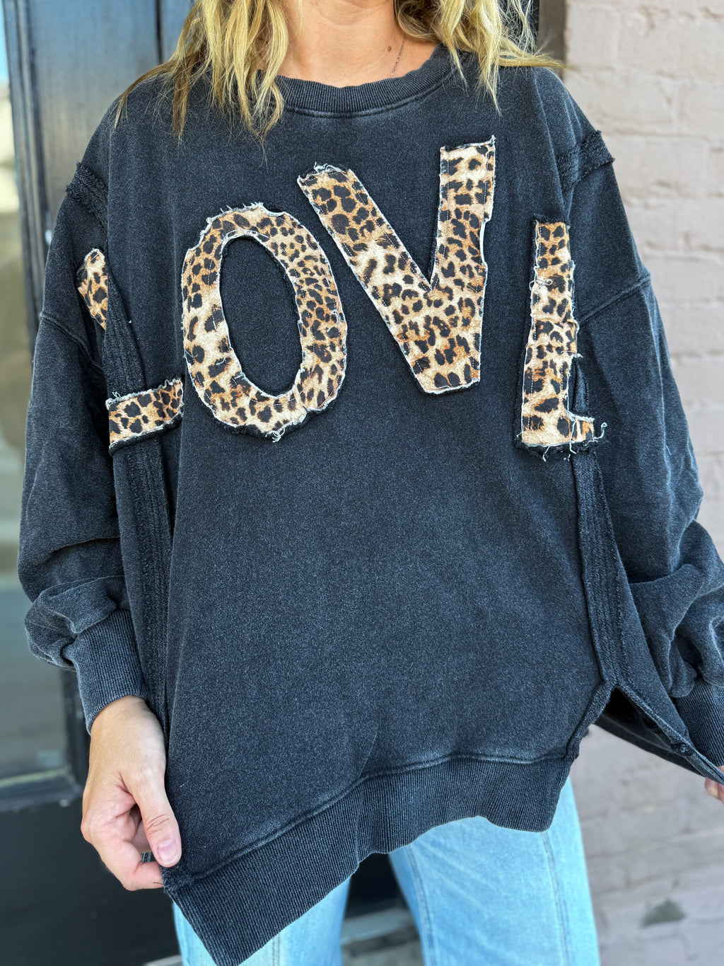 LOVE LEOPARD Sweatshirt