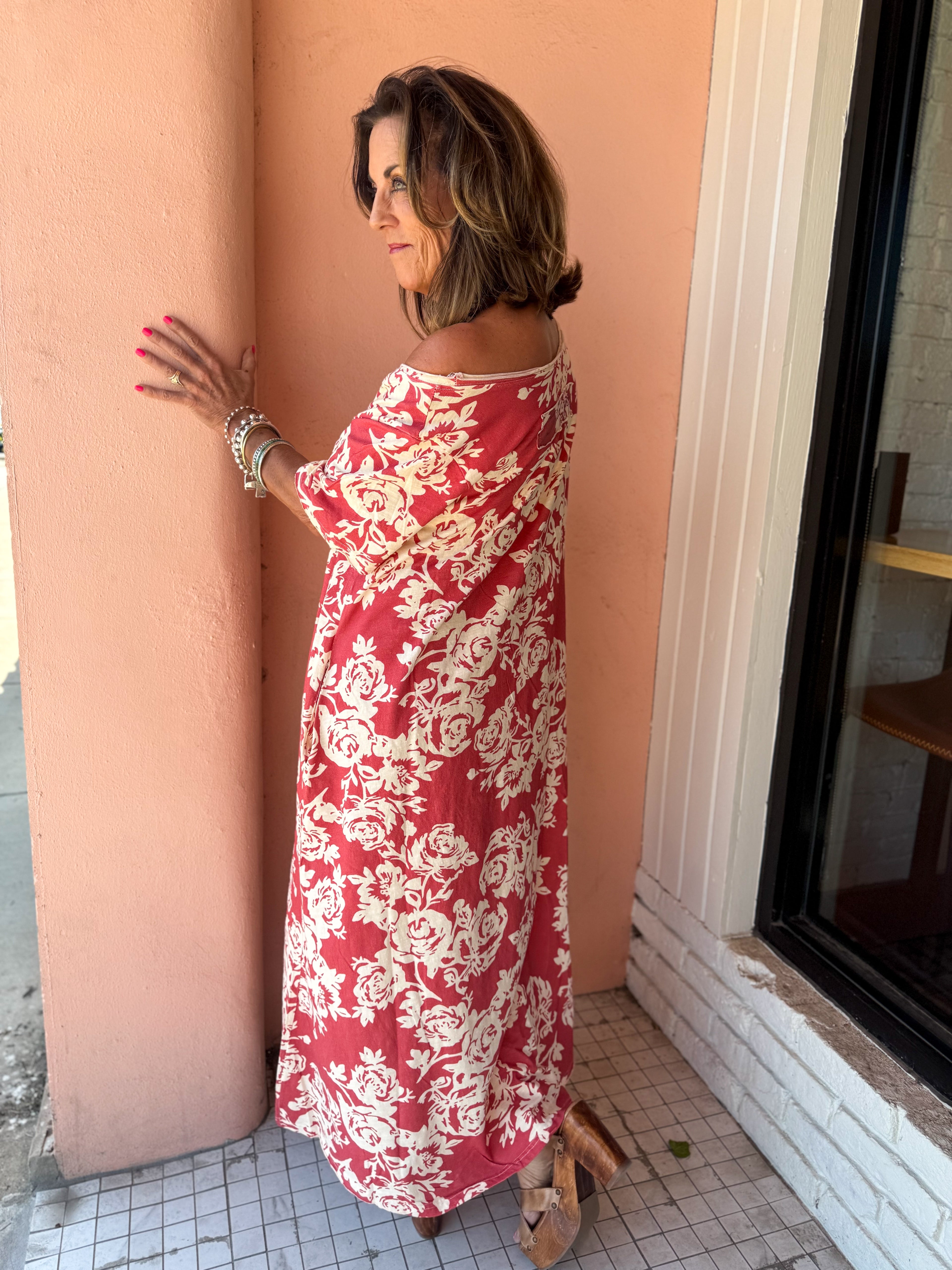 Bed Of Roses Dress - Urban Mills Boutique