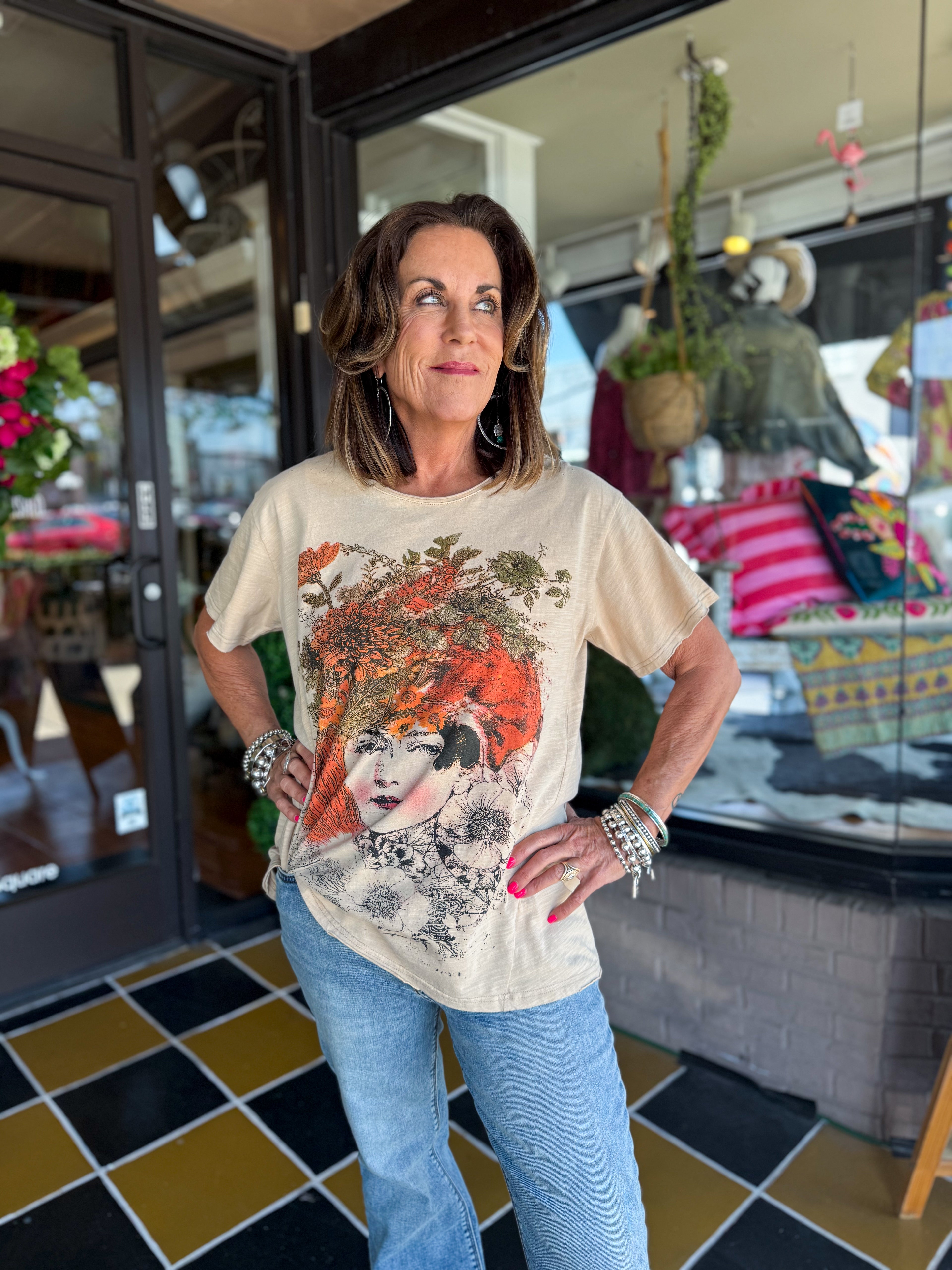 Moon Dance Tee - Urban Mills Boutique