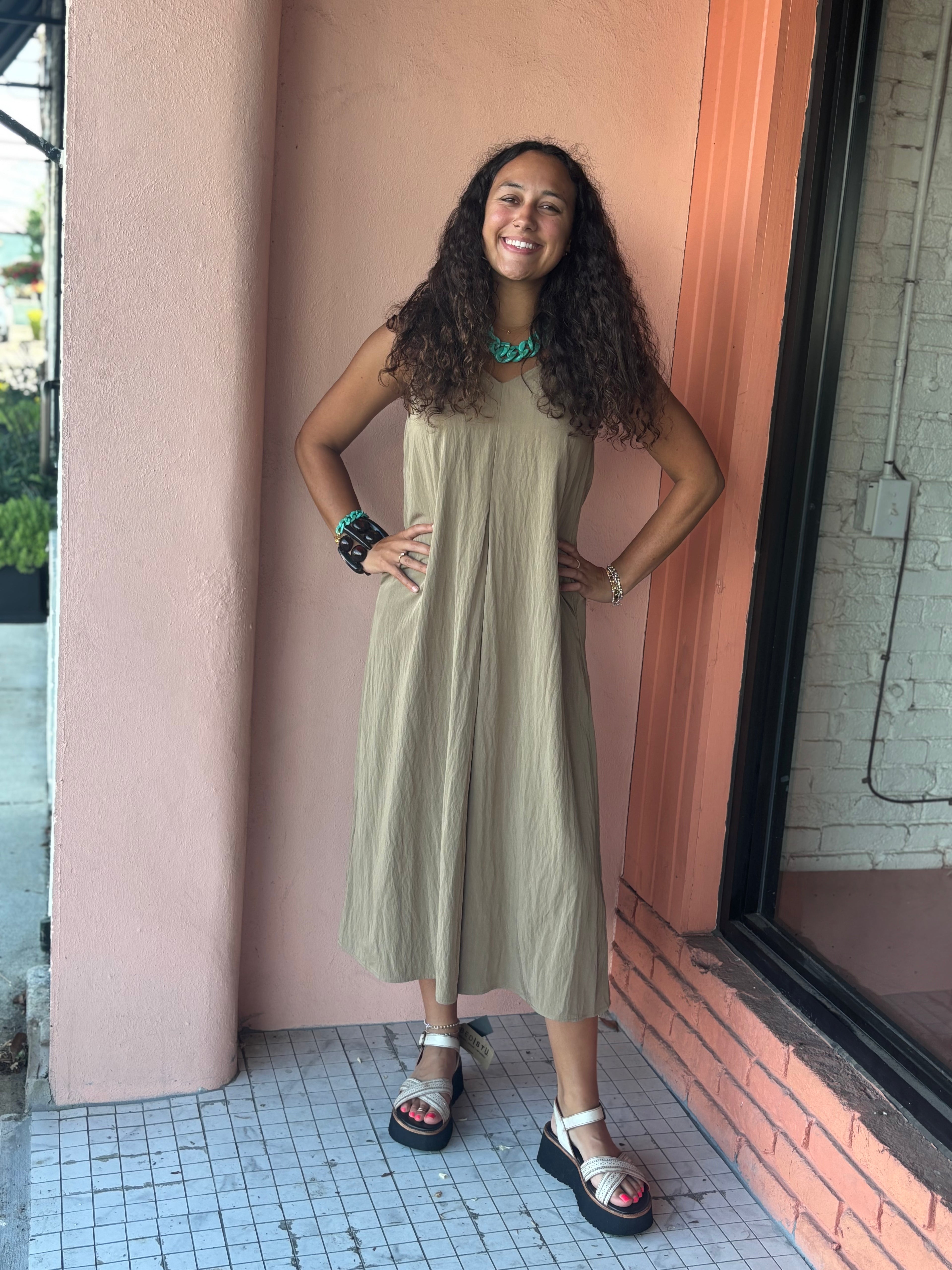 Twisted Dress - Urban Mills Boutique