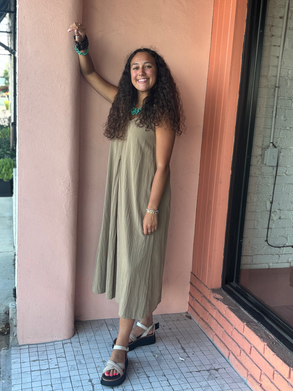 Twisted Dress - Urban Mills Boutique