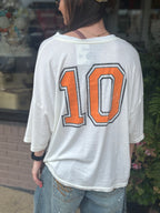 Cream TN Tee - Urban Mills Boutique