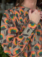 Crazy Blooms Top - Urban Mills Boutique