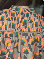 Crazy Blooms Top - Urban Mills Boutique