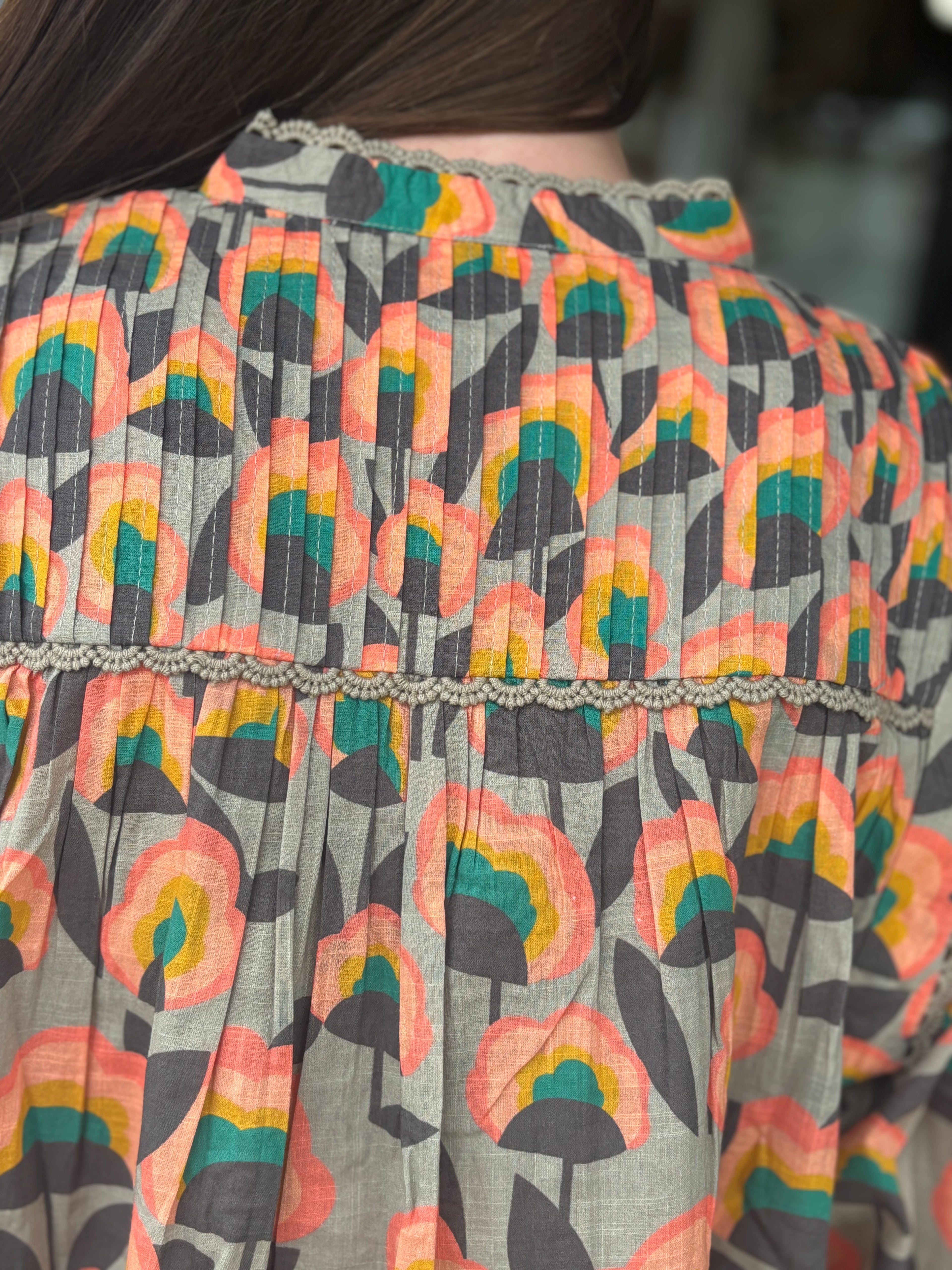 Crazy Blooms Top - Urban Mills Boutique