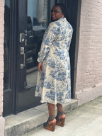 Toile Midi Dress - Urban Mills Boutique