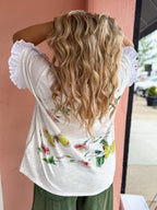 Butterfly Ruffle Tshirt