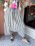 CHAM STRIPE Harem Pants - Urban Mills Boutique