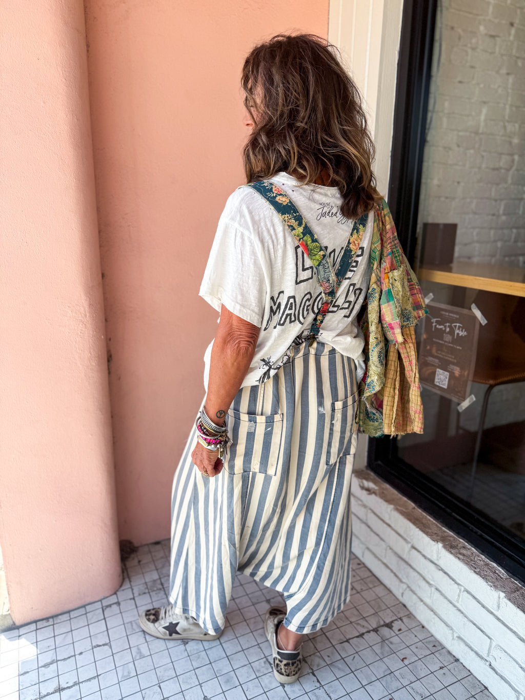 CHAM STRIPE Harem Pants - Urban Mills Boutique