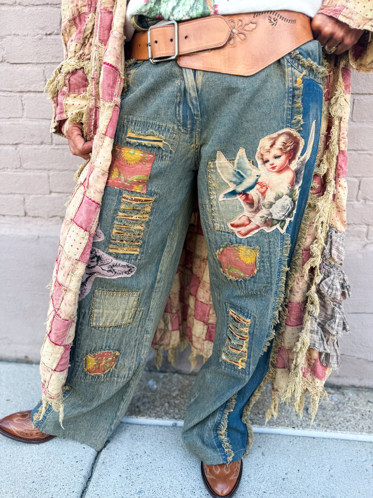CHECK Duster - Urban Mills Boutique