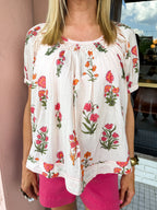 Smock And Block Top - Urban Mills Boutique