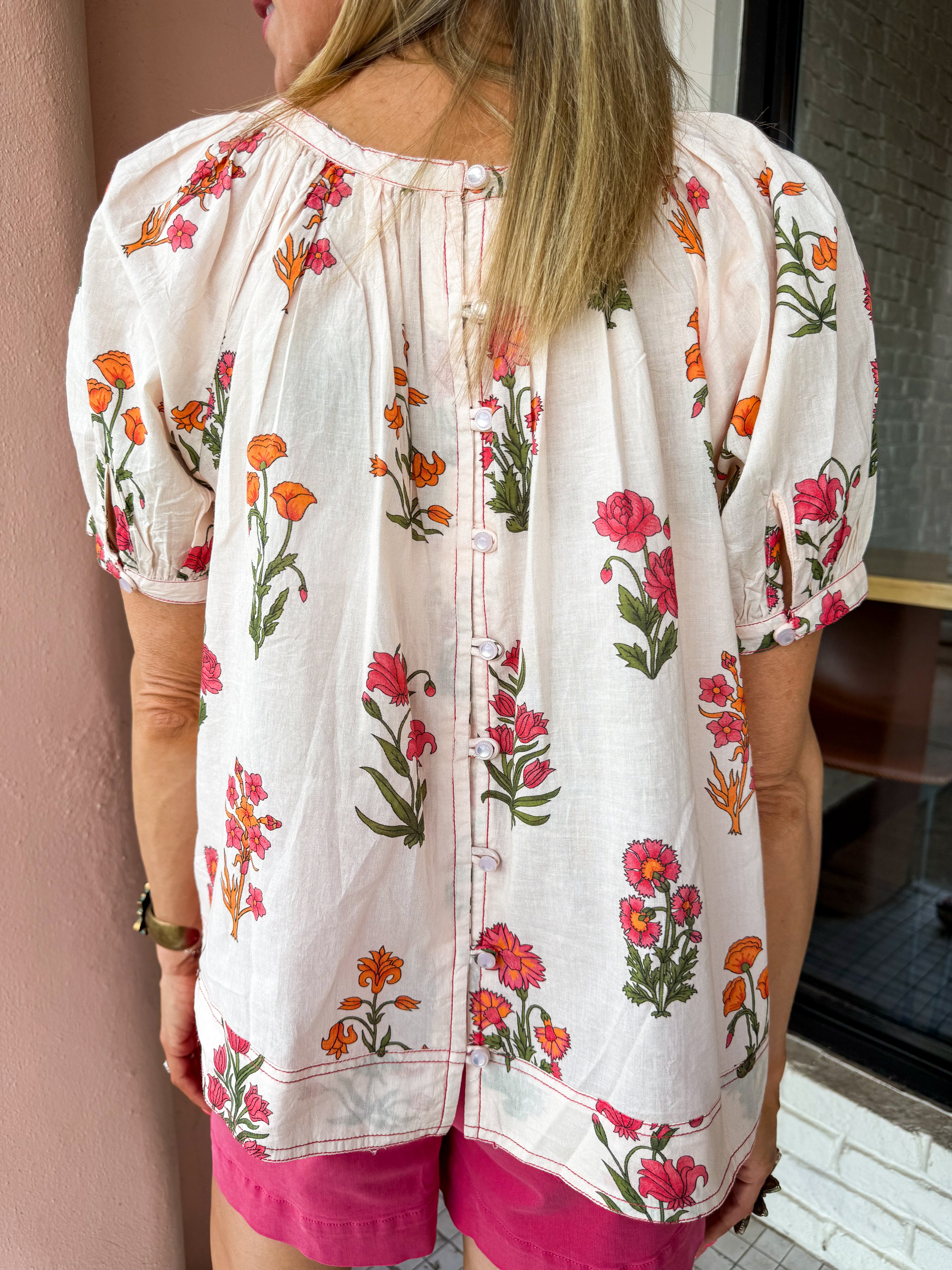 Smock And Block Top - Urban Mills Boutique