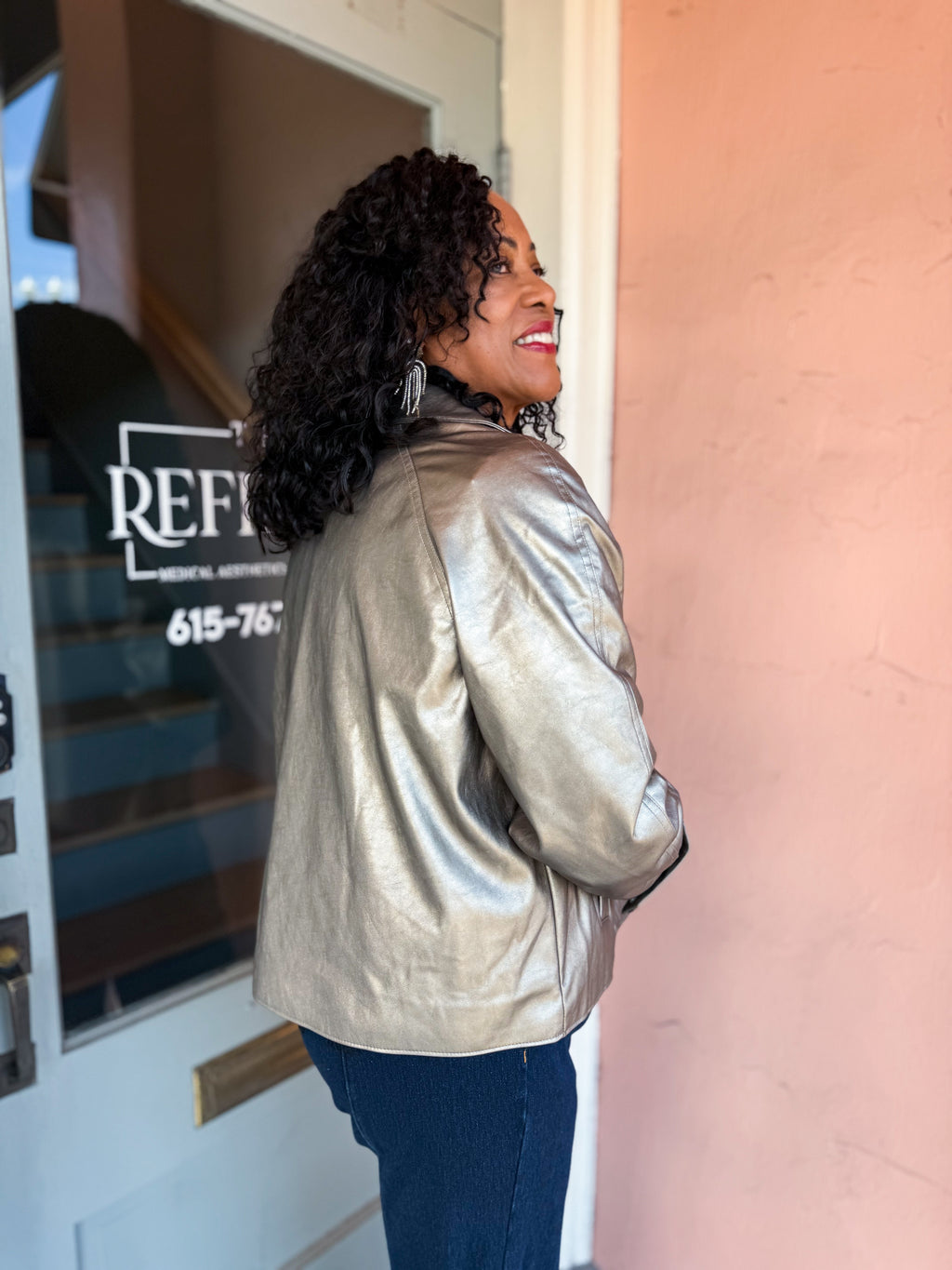 SILVER Jacket - Urban Mills Boutique